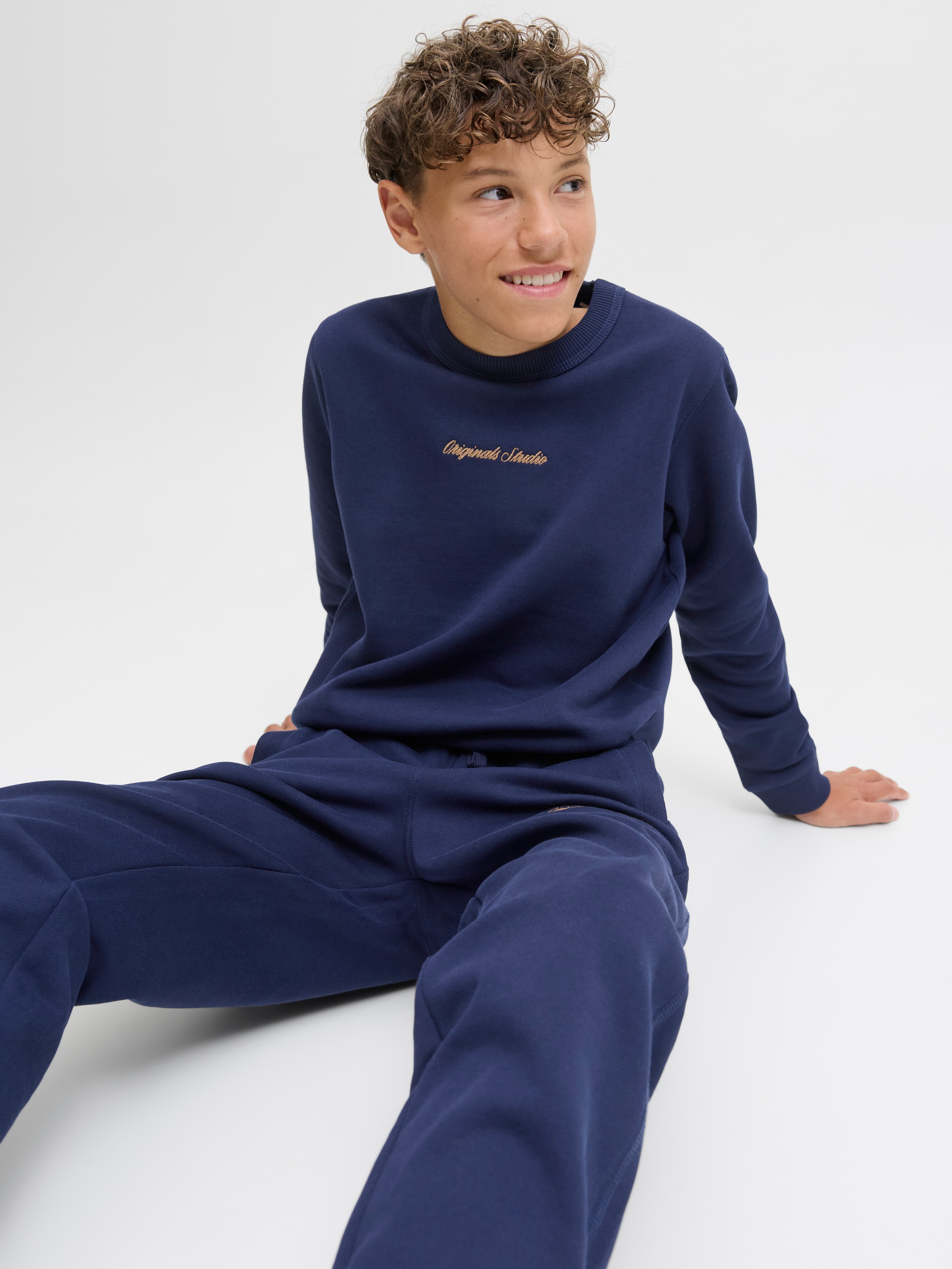 Jack & Jones Junior Sweatshirt »JORNORREBRO EMB SWEAT CREW NOOS JNR«