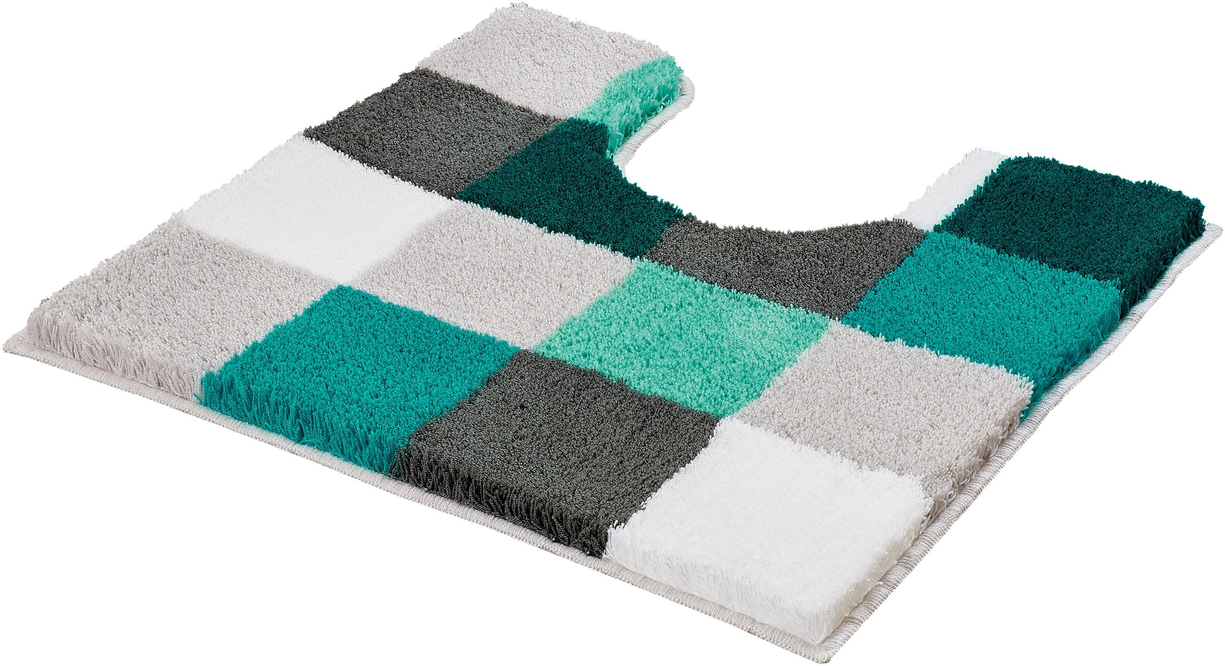 Kleine Wolke Badematte »Caro« Höhe 25 mm rutschhemmend beschichtet fußboden günstig online kaufen