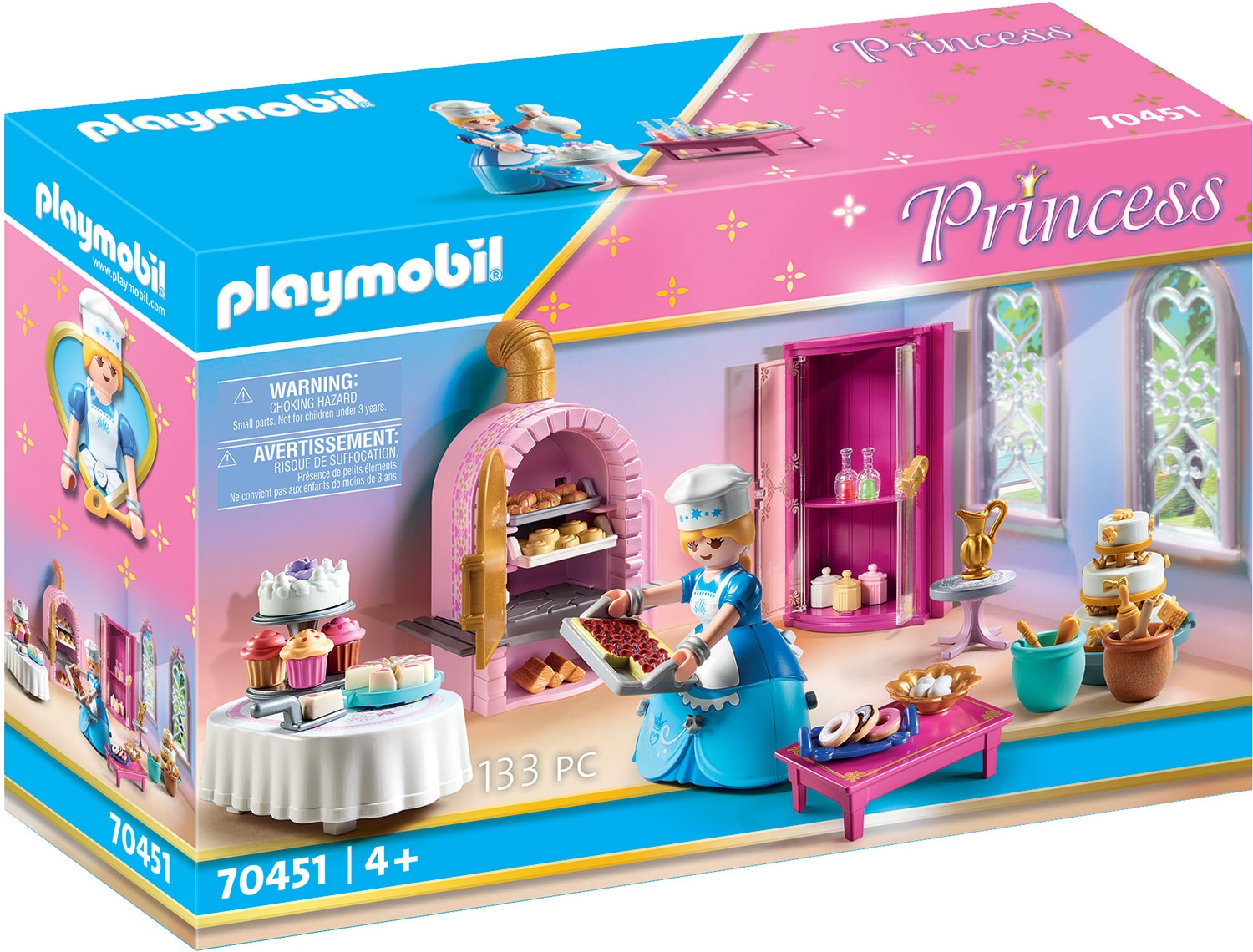 Konstruktions-Spielset »Schlosskonditorei (70451), Princess«, (133 St.), Made in Germany