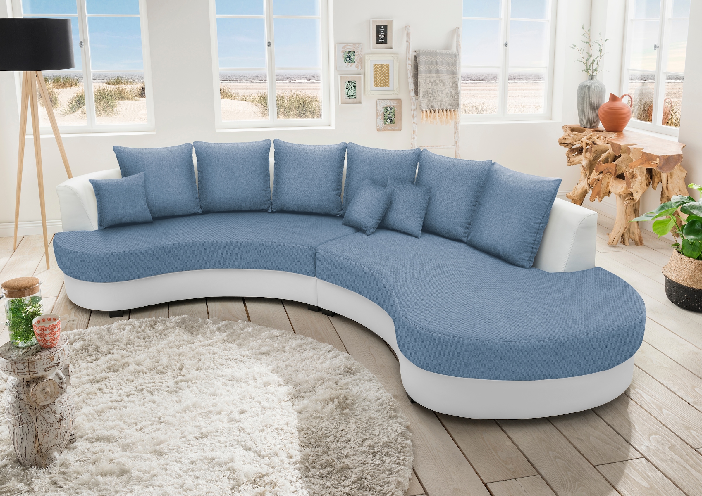 INOSIGN Ecksofa »Limoncello organische Formensprache, OTTOs Choice, L-Form« günstig online kaufen