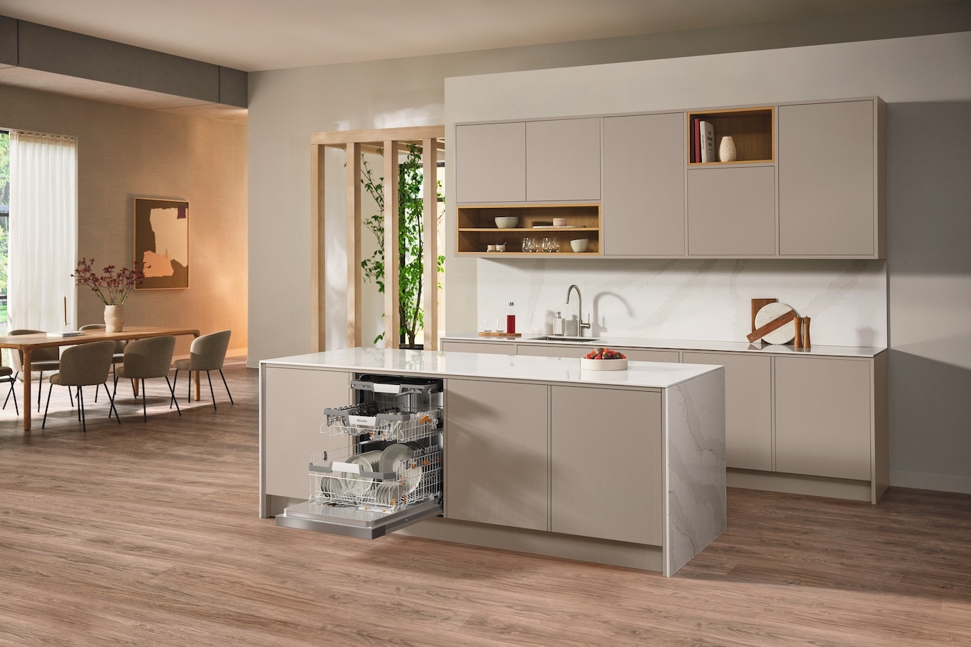 Miele teilintegrierbarer Geschirrspüler XXL »G7137 SCi XXL AD 125 Edition«, 14 Maßgedecke