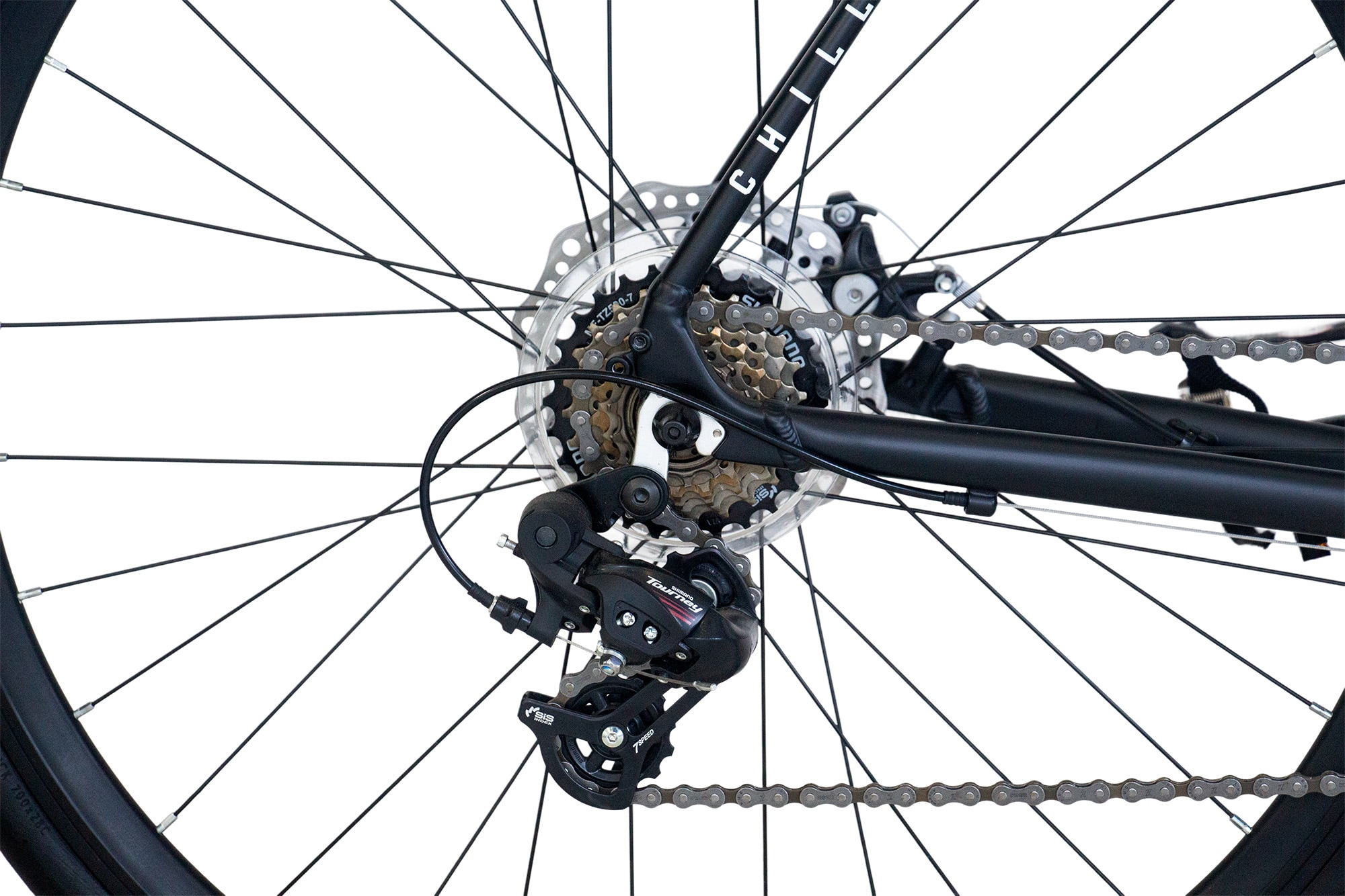 CHILLIZ Rennrad »RDB2.1« 14 Gang Shimano Tourney Schaltwerk Kettenschaltung