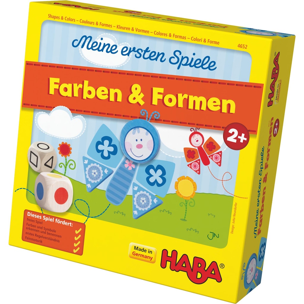 Haba Spiel »Meine ersten Spiele - Farben und Formen«, Made in Germany