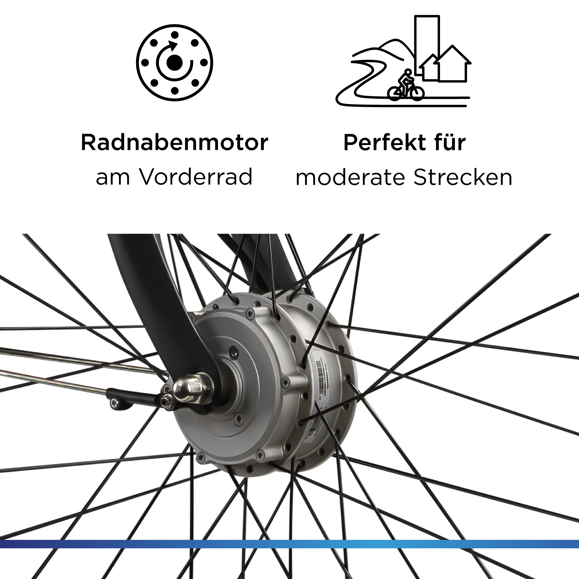 Zündapp »Z600« 7 Gang Nabenschaltung Frontmotor 250 W City E Bike Damen 28 Zoll Elektrofahrrad 7 Gang 150-165cm Damenfahrrad