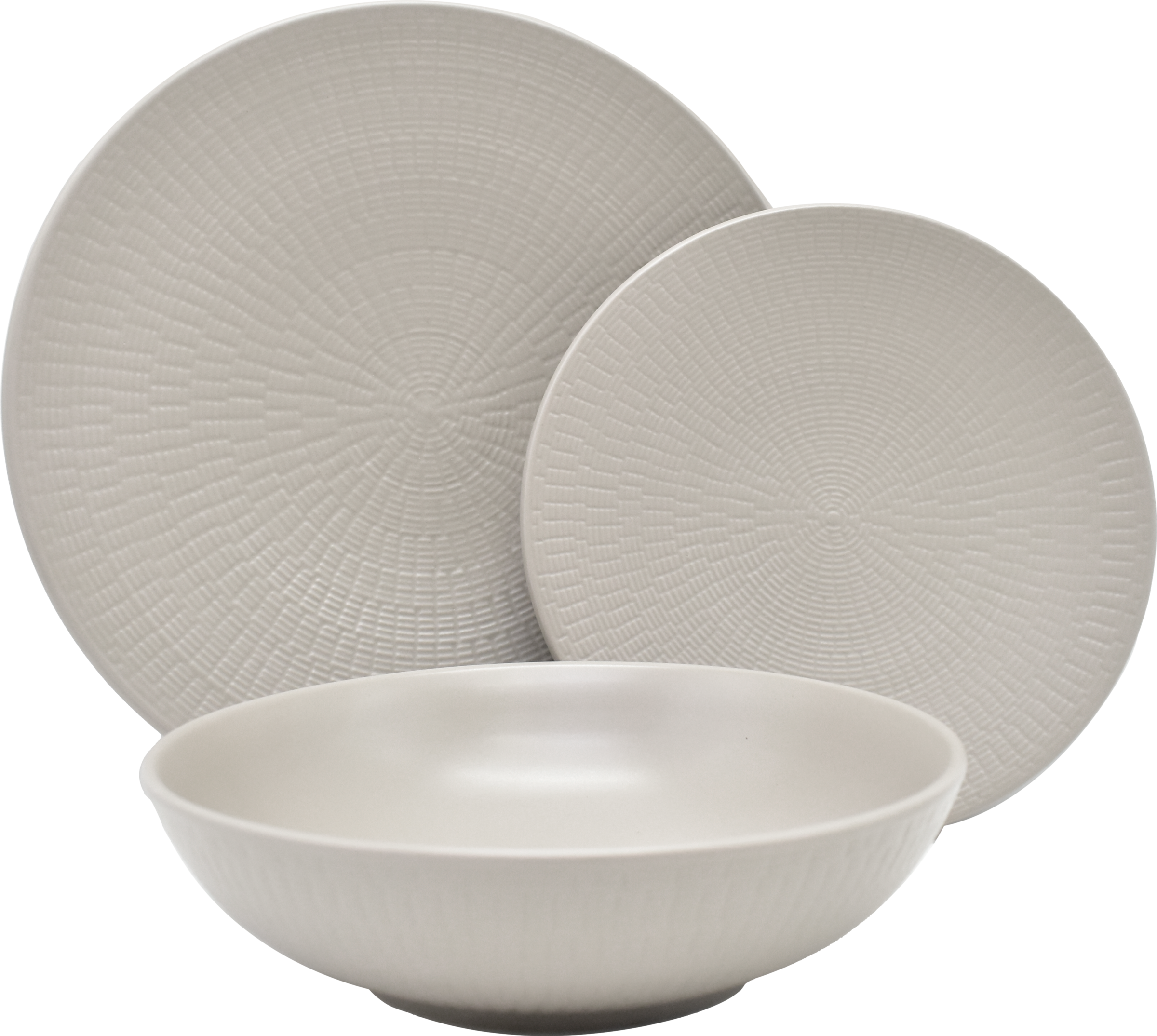 ECHTWERK Tafelservice »Blanka Nature-Design« mit Struktur