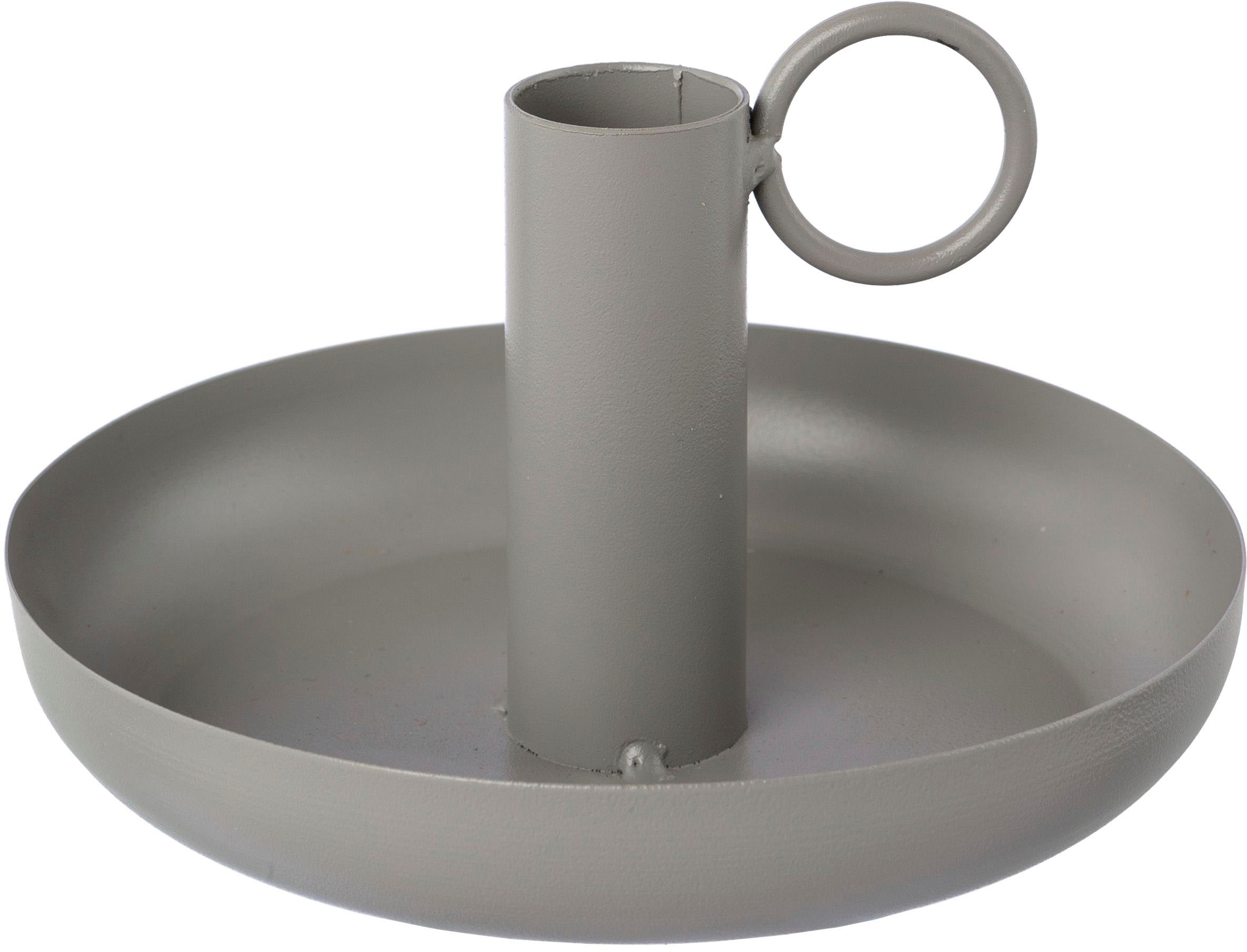 andas Kerzenhalter »Stabkerzenhalter Engla«, (Set, 3 St.), aus Metall, mit dekorativem Henkel