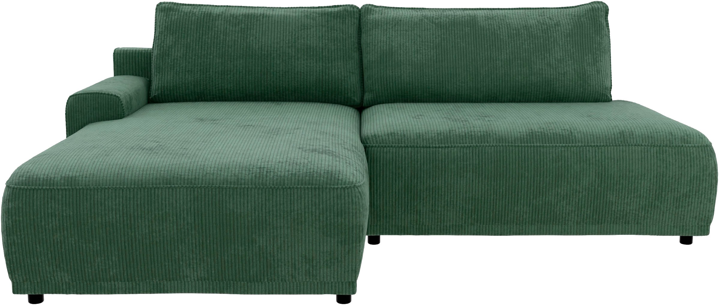 TRENDMANUFAKTUR Ecksofa »Fordon II, Schlafsofa mit Bettkasten, Couch in L-F günstig online kaufen