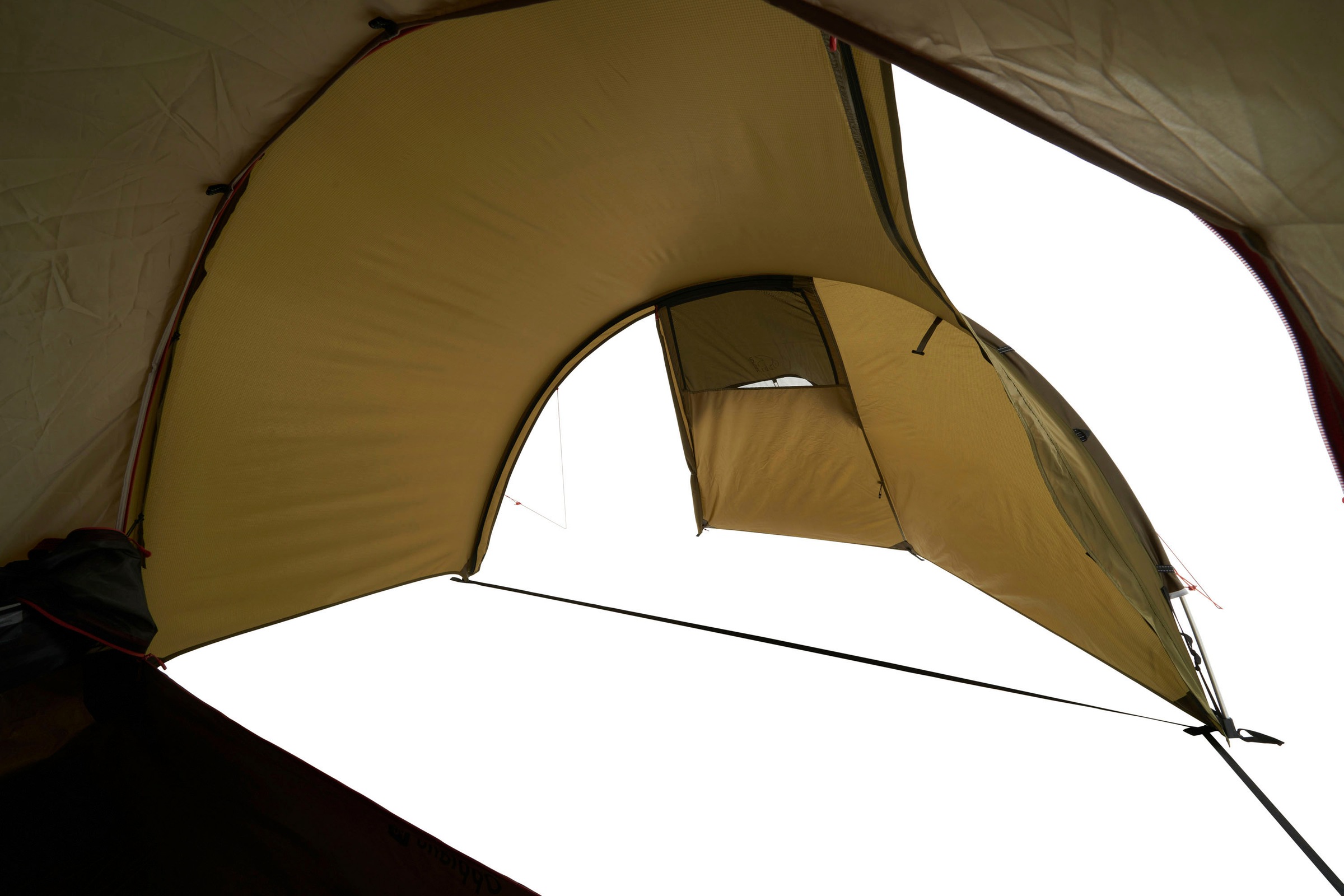 Nordisk Tunnelzelt »Oppland 3 (2.0) PU Tent Dark Olive«, 3 Personen, (Packung, 1 tlg.)