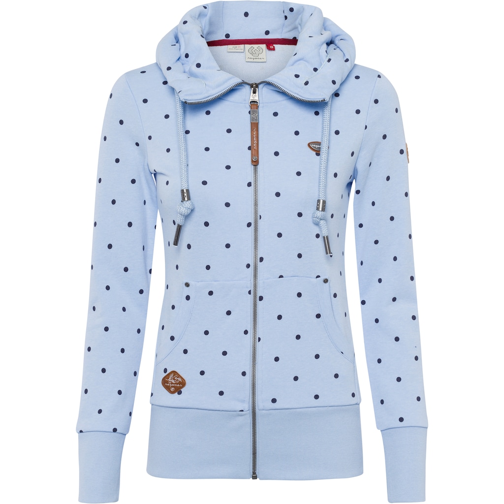 Ragwear Sweatjacke »NESKA DOTS O ZIP«