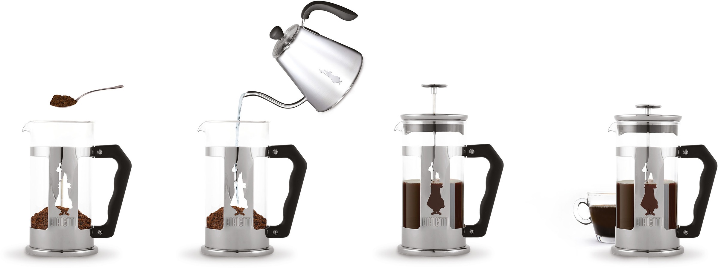 BIALETTI Kaffeebereiter »French Press Preziosa«, 1 l Kaffeekanne günstig online kaufen