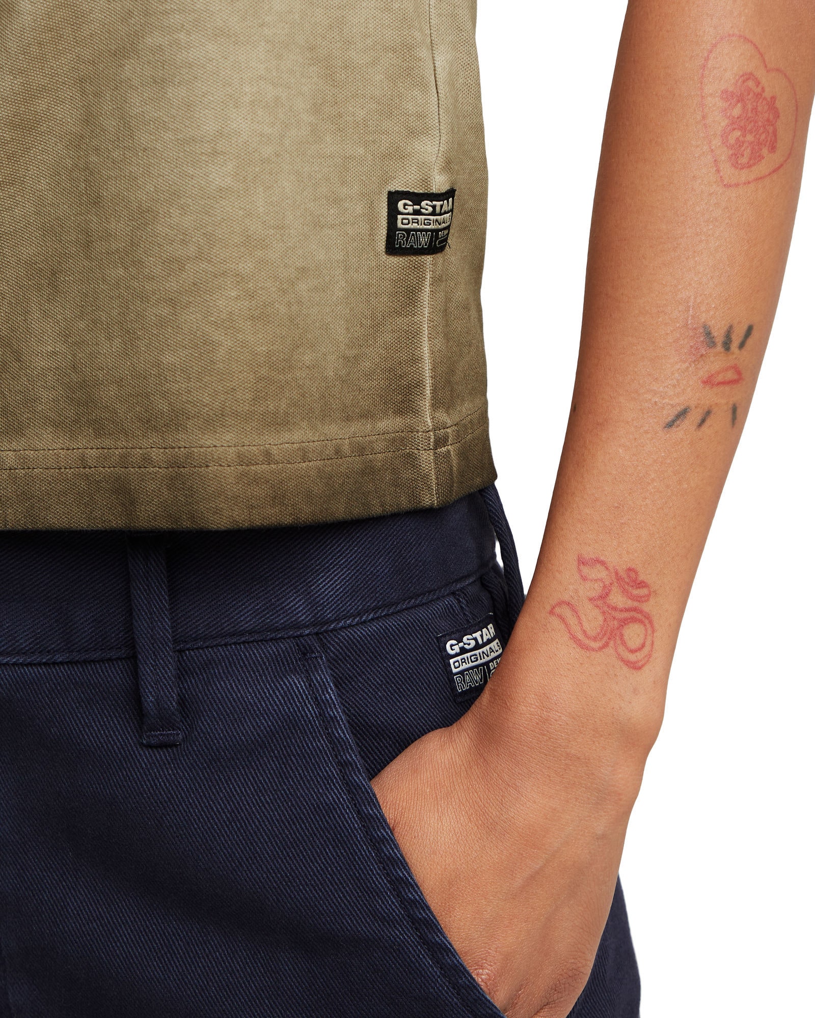 G-STAR Chinohose »Deck 2.0 High Loose Chino«