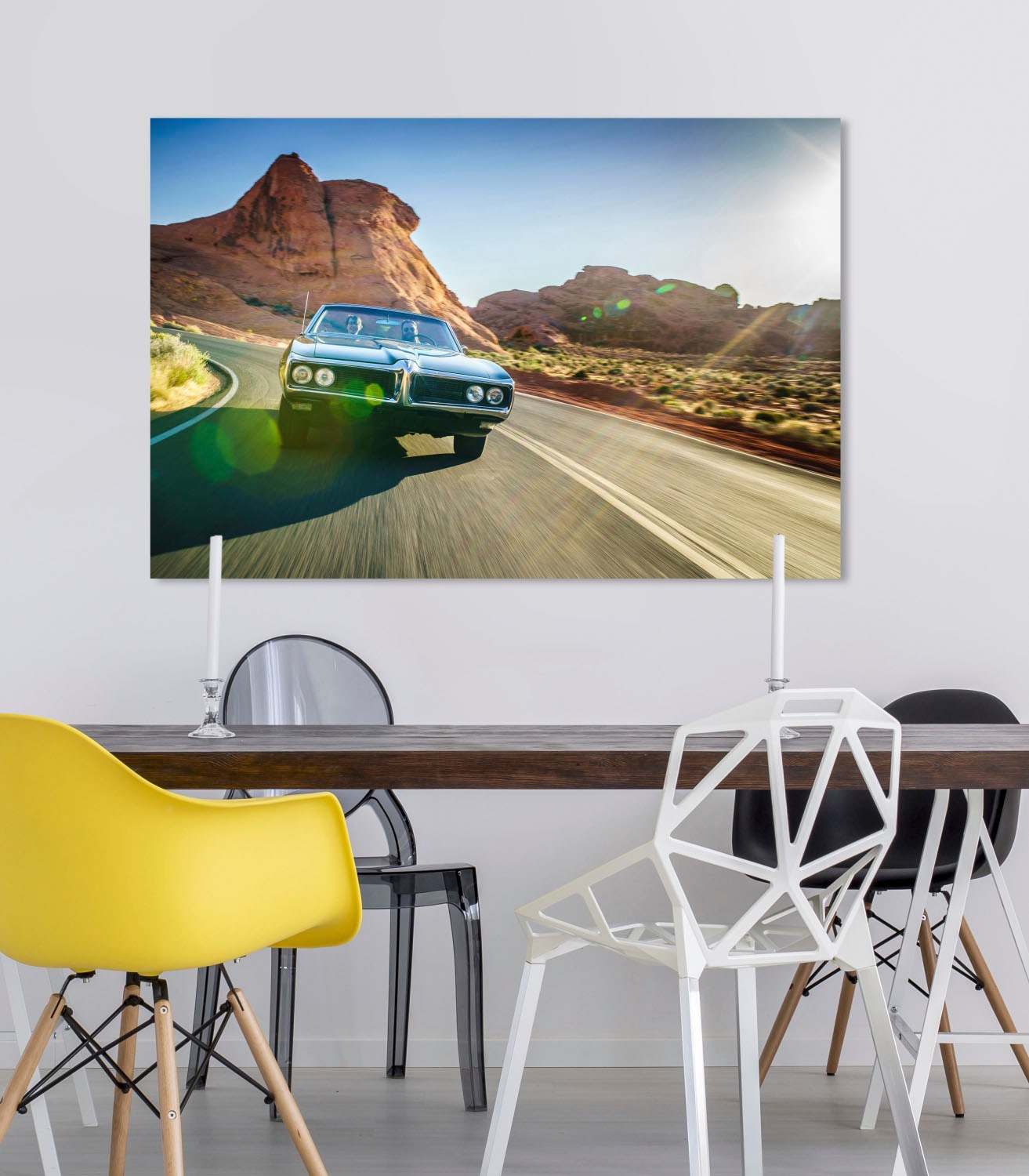 queence Acrylglasbild »Auto«, Himmel-Himmelsbilder-Auto-Bilder von Liebespa günstig online kaufen