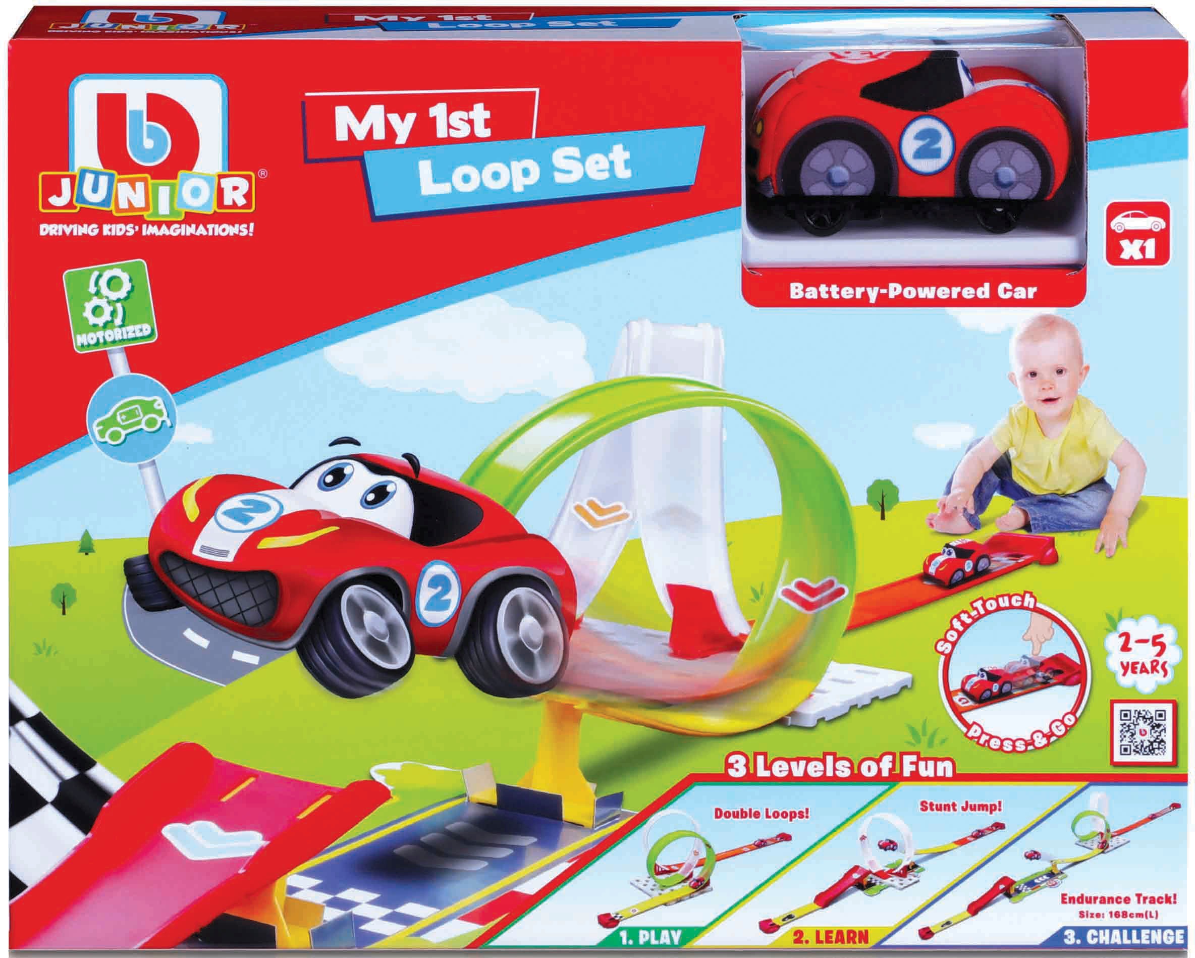 bbJunior Autorennbahn »My 1st Loop-Set«, inklusive Softcar mit Funktion