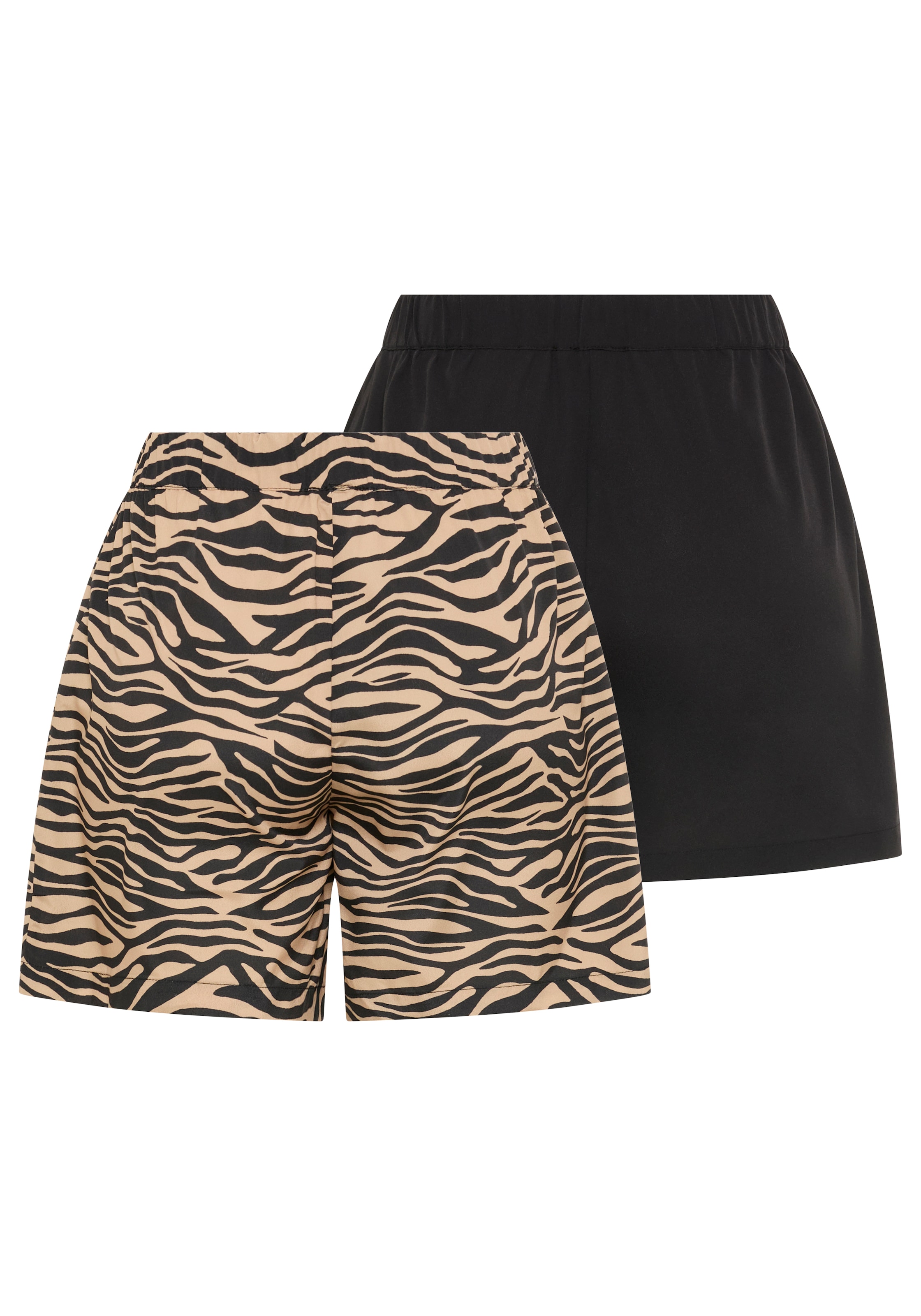 Laura Scott Shorts  kurze Webhose mit weitem Bein, bequemer Sitz durch Gummizug am Bund