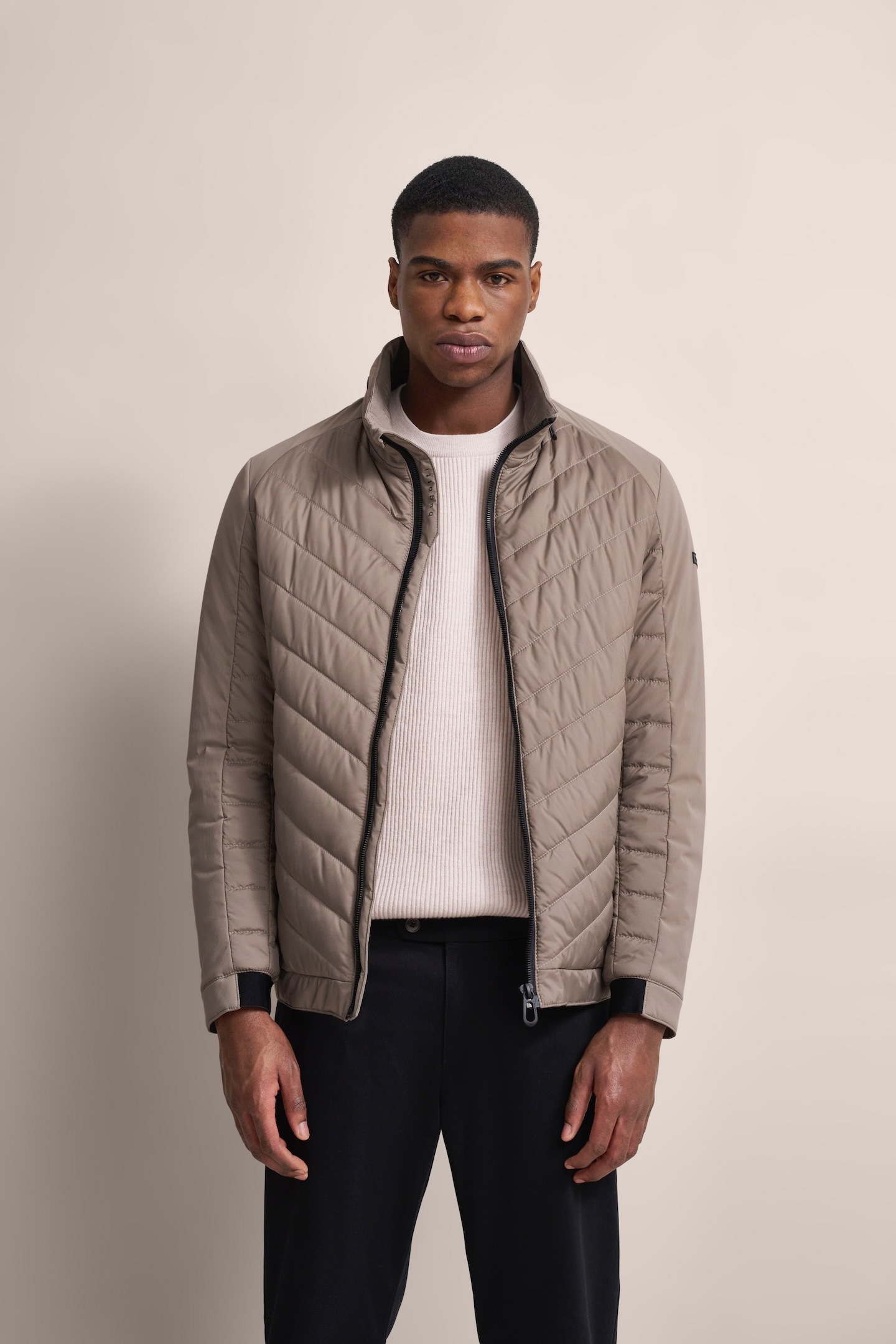 bugatti Blouson, mit Kapuze, mit Frontsteppung