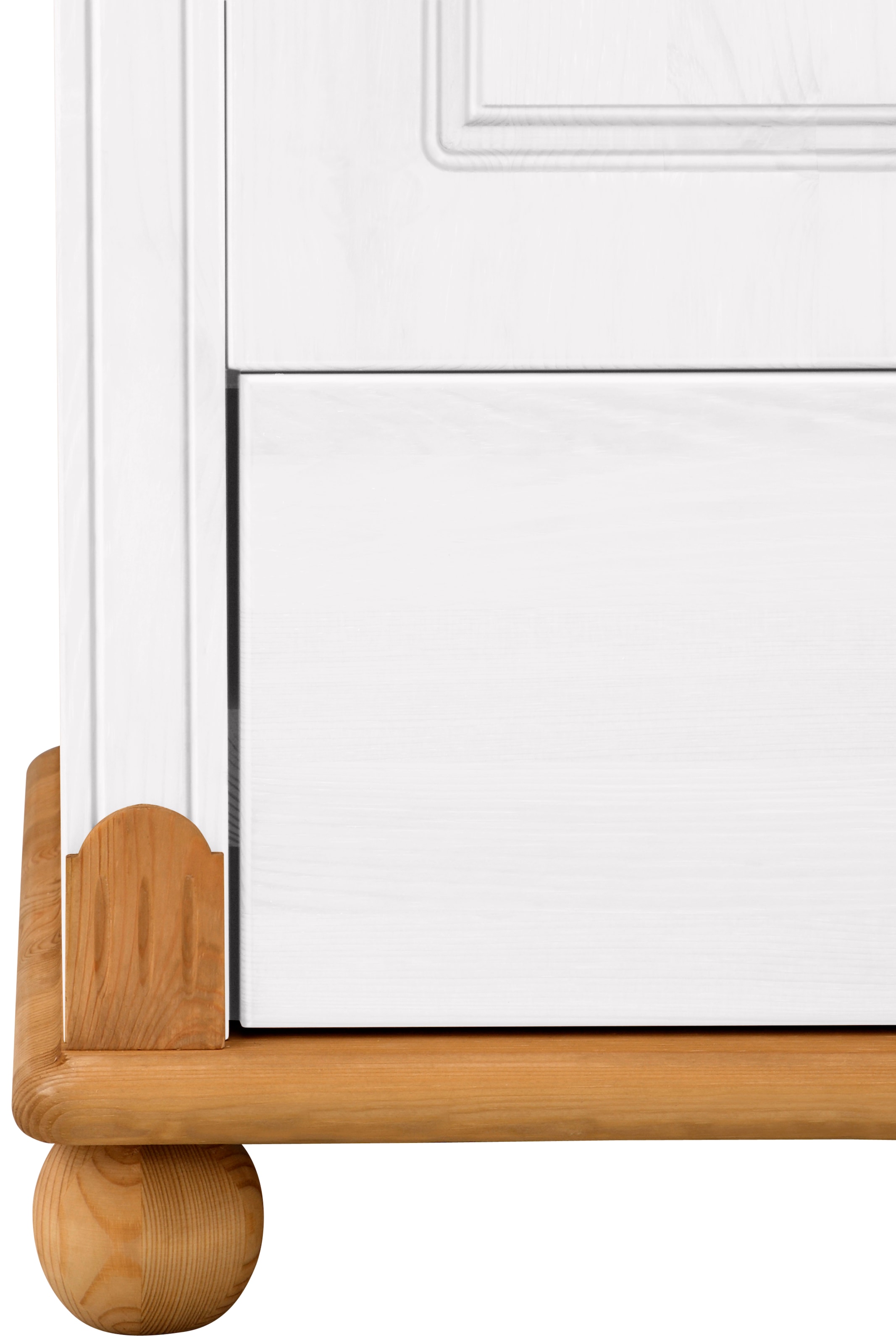 Home affaire Kleiderschrank »Tessin«, (B/H/T ca. 245/191/59 cm), Breite 245 cm, Kiefer massiv, mit Spiegel