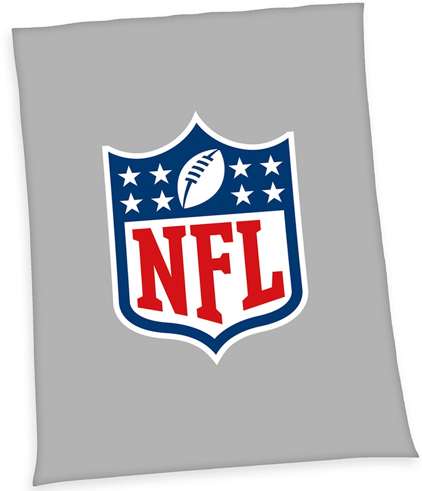 Herding Wohndecke Football NFL   ¦ mehrfarbig ¦ Maße (cm): B: 150 H: 1 Deko günstig online kaufen