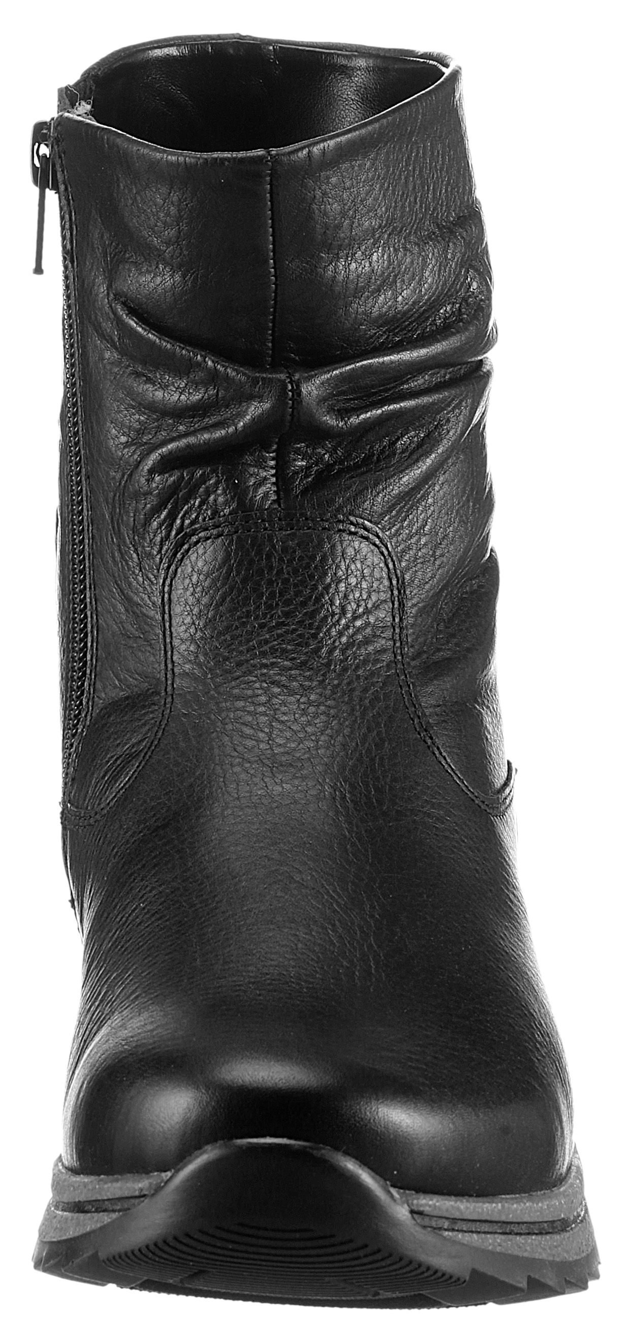 Ara Schlupfboots »OSAKA«, Stiefelette, Keilabsatz, Casual-Boots in Komfortweite H = sehr weit