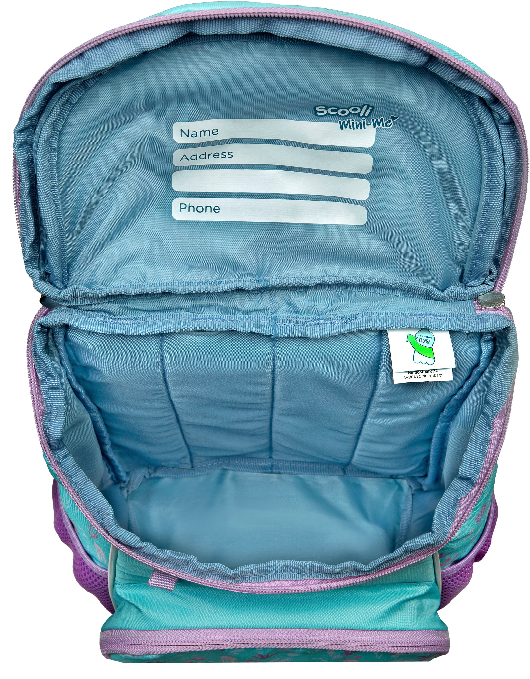 Scooli Kinderrucksack »Mini-Me, Mermaid« Reflektoren für den Kindergarten