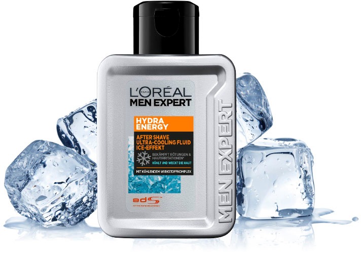 L'ORÉAL PARIS MEN EXPERT After-Shave »Hydra Energy Fluid Ice Effect«, kühlt  & weckt die Haut online kaufen