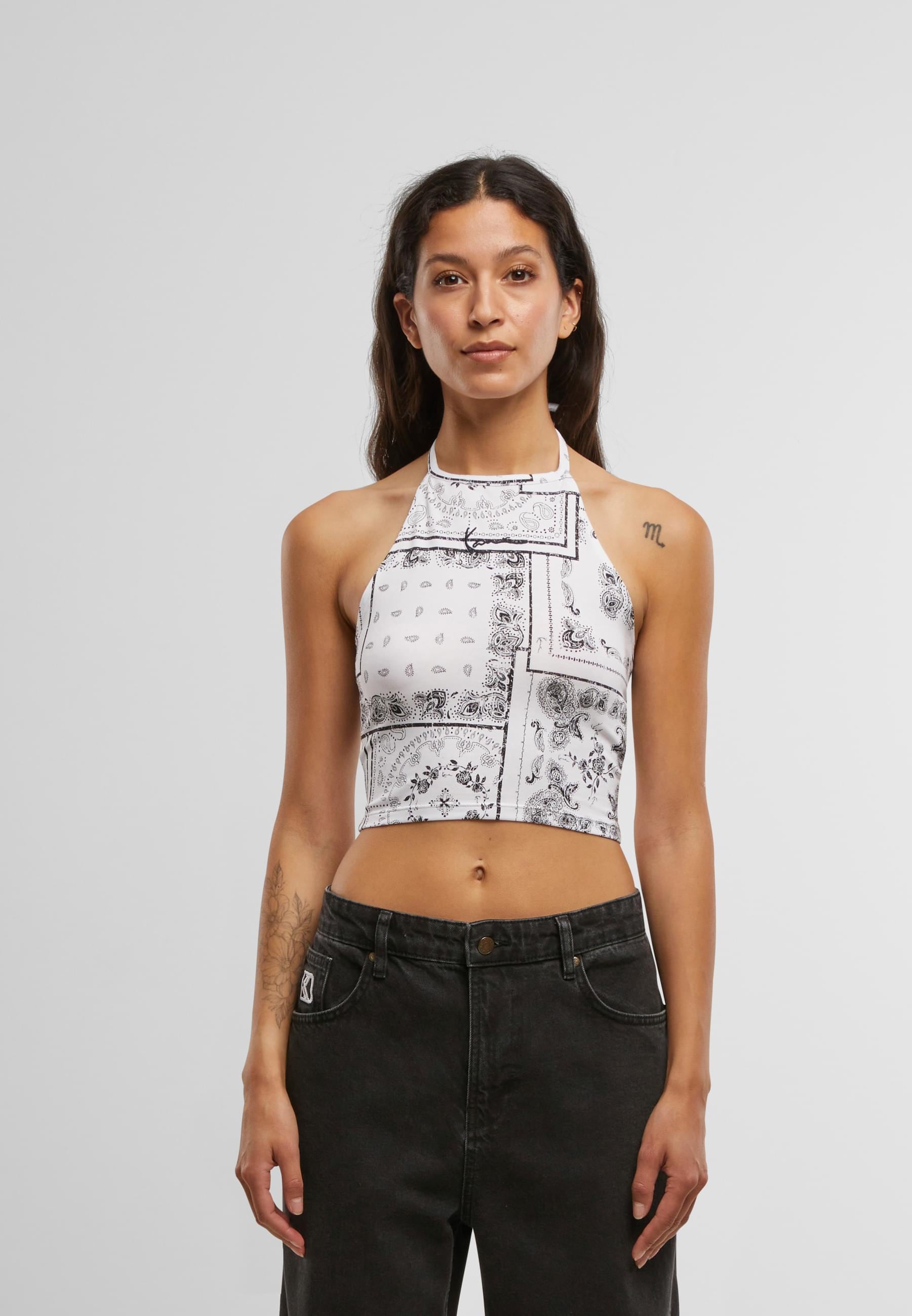 Karl Kani Muskelshirt »Karl Kani Signature Paisley Neckholder Top« 1 Stk.