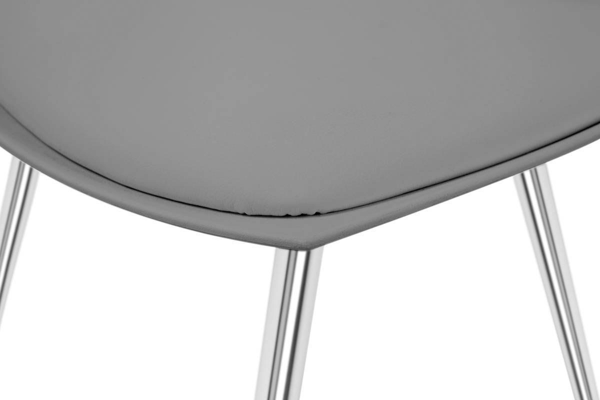 Kayoom Stuhl »Dakota 110 4er-Set, Kunstleder-Bezug, Sitzfläche aus Schaumstoff«, (Set), 4 St., ergonomisch, komfortabel, pflegeleicht, Kunstleder-Bezug