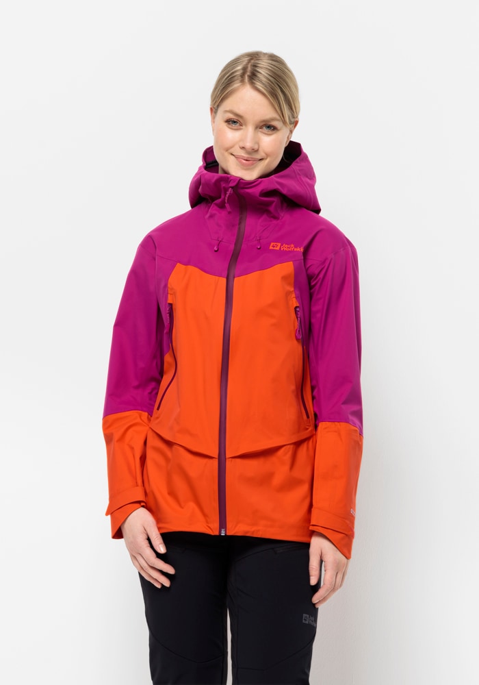 Skijacke »ALPSPITZE PRO 3L JKT W«, mit Kapuze