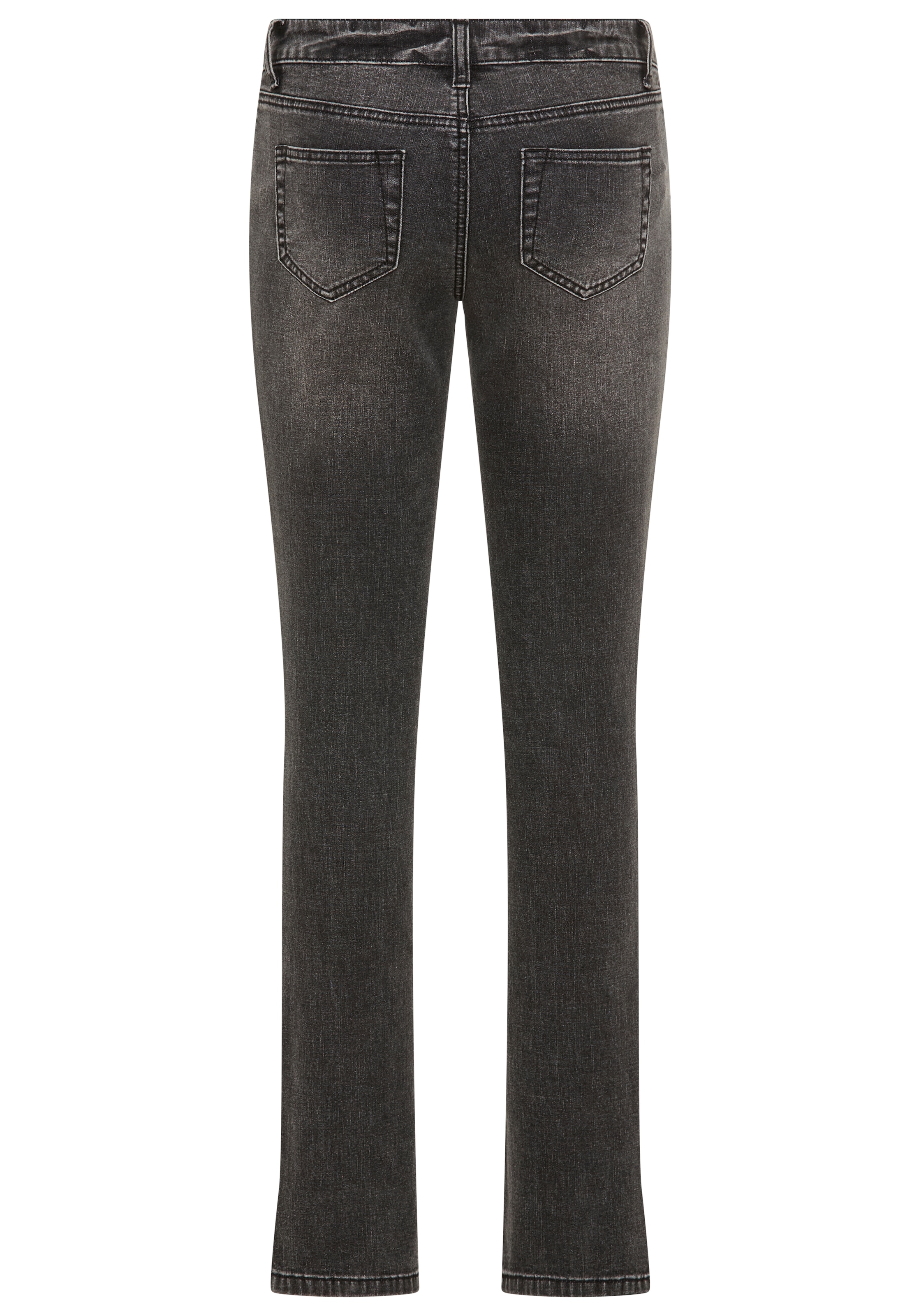 Arizona Comfort-fit-Jeans »mit Keileinsätzen« niedrige Leibhöhe