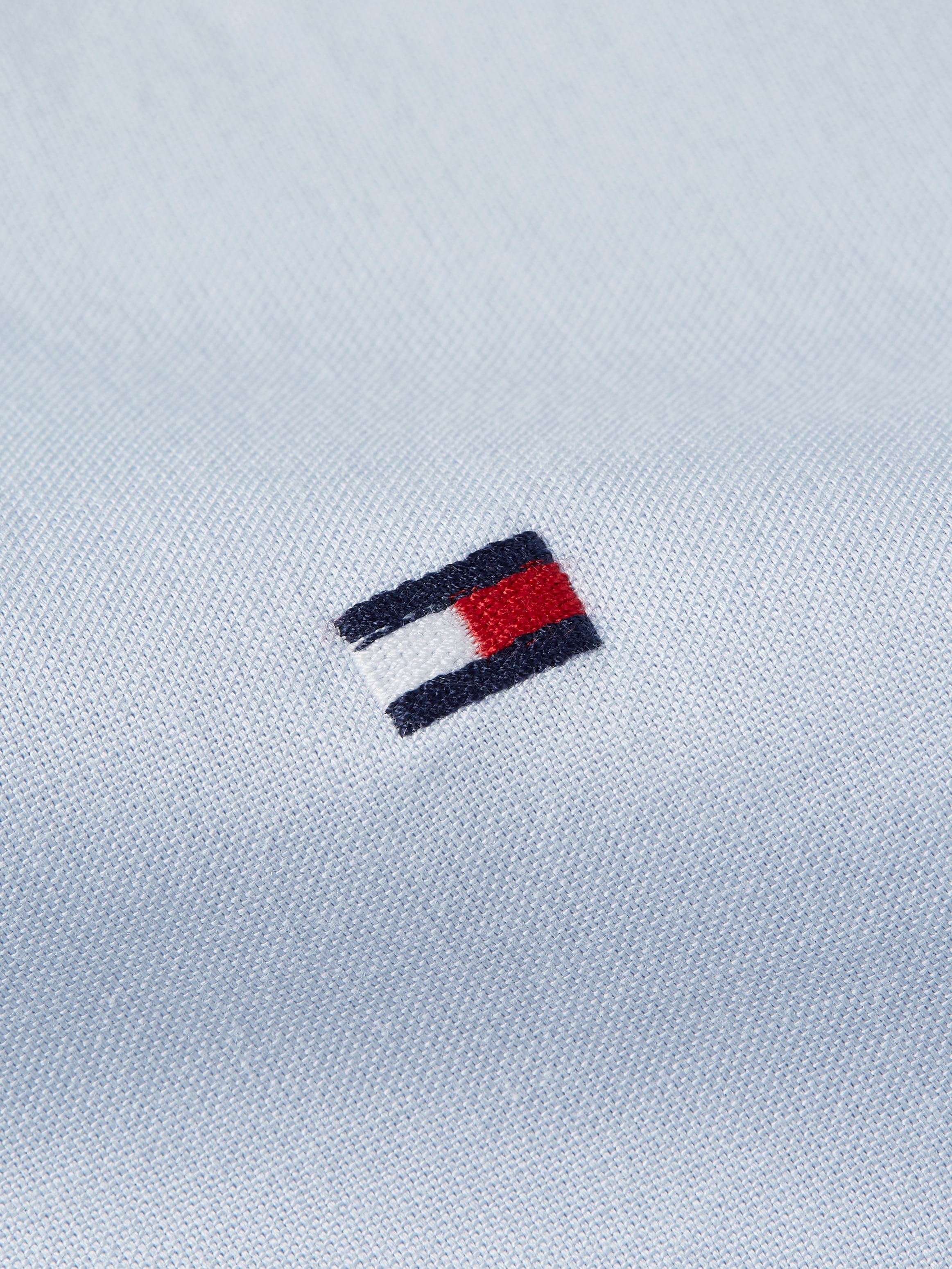 Tommy Hilfiger Hemdbluse »STRETCH OXFORD REGULAR SHIRT«, mit Logostickerei