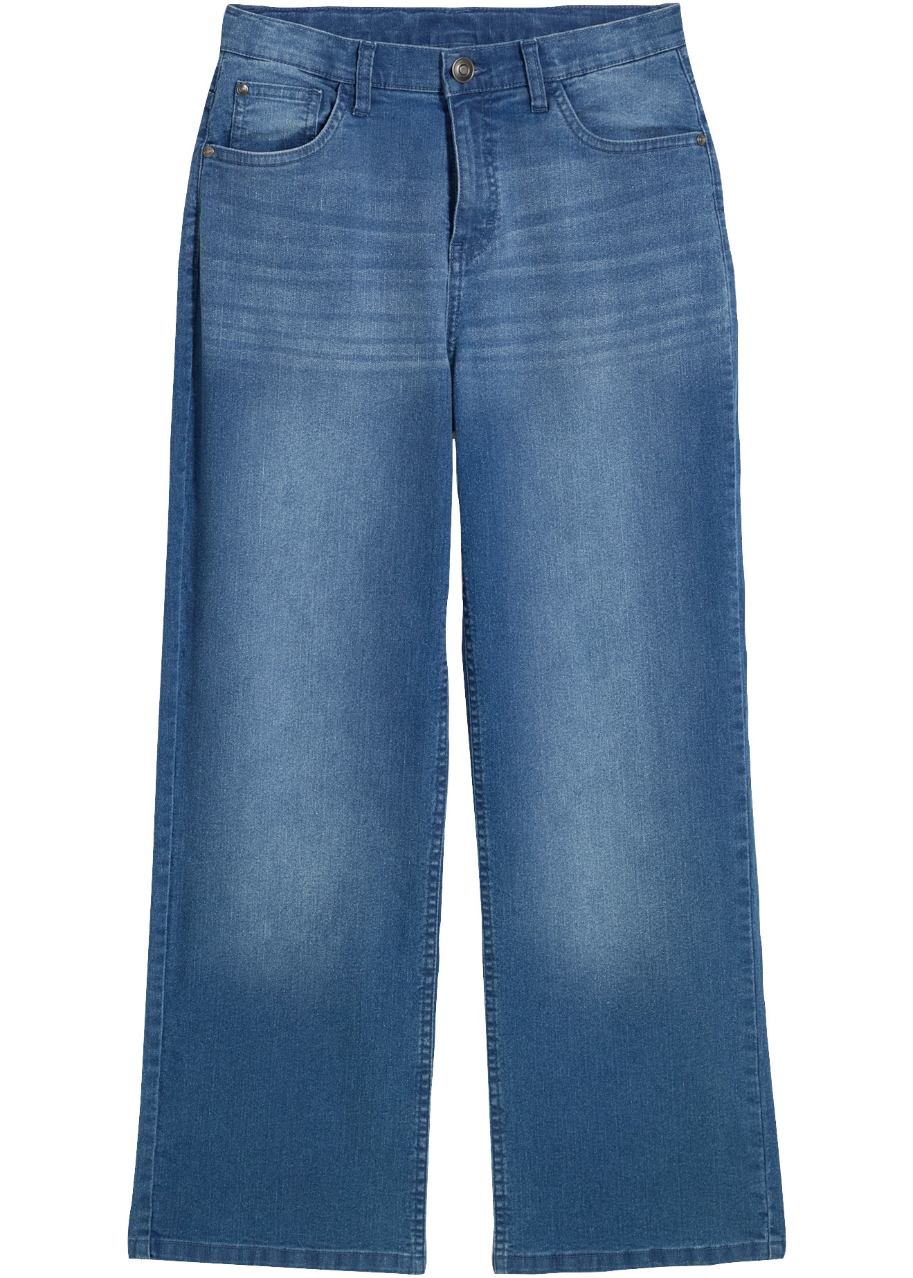bonprix Loose-fit-Jeans für Jungen, mit leichter Waschung, im Casual-Stil