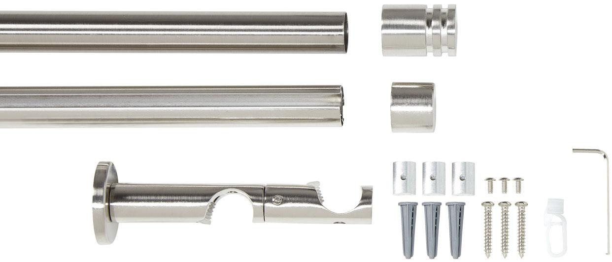 Good Life Kombi-Vorhangstange »Mira« Ø 20 mm 2 läufig-läufig Fixmaß günstig online kaufen