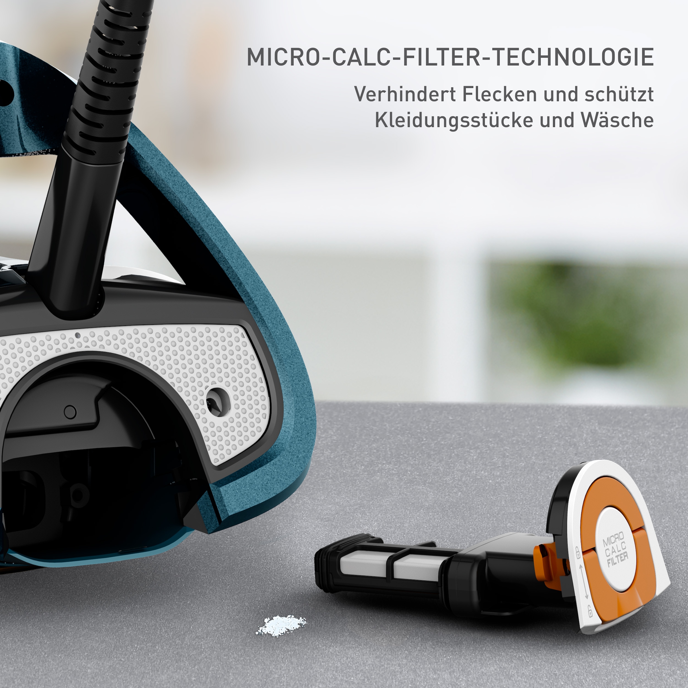 Tefal Dampfbügeleisen »Ultimate Pure, Autoclean-Bügelsohlen-Technologie, kurze Aufheizzeit« 3200 W Tropfstopp, Auto-Abschaltung, vertikales Dampfglätten, FV9851