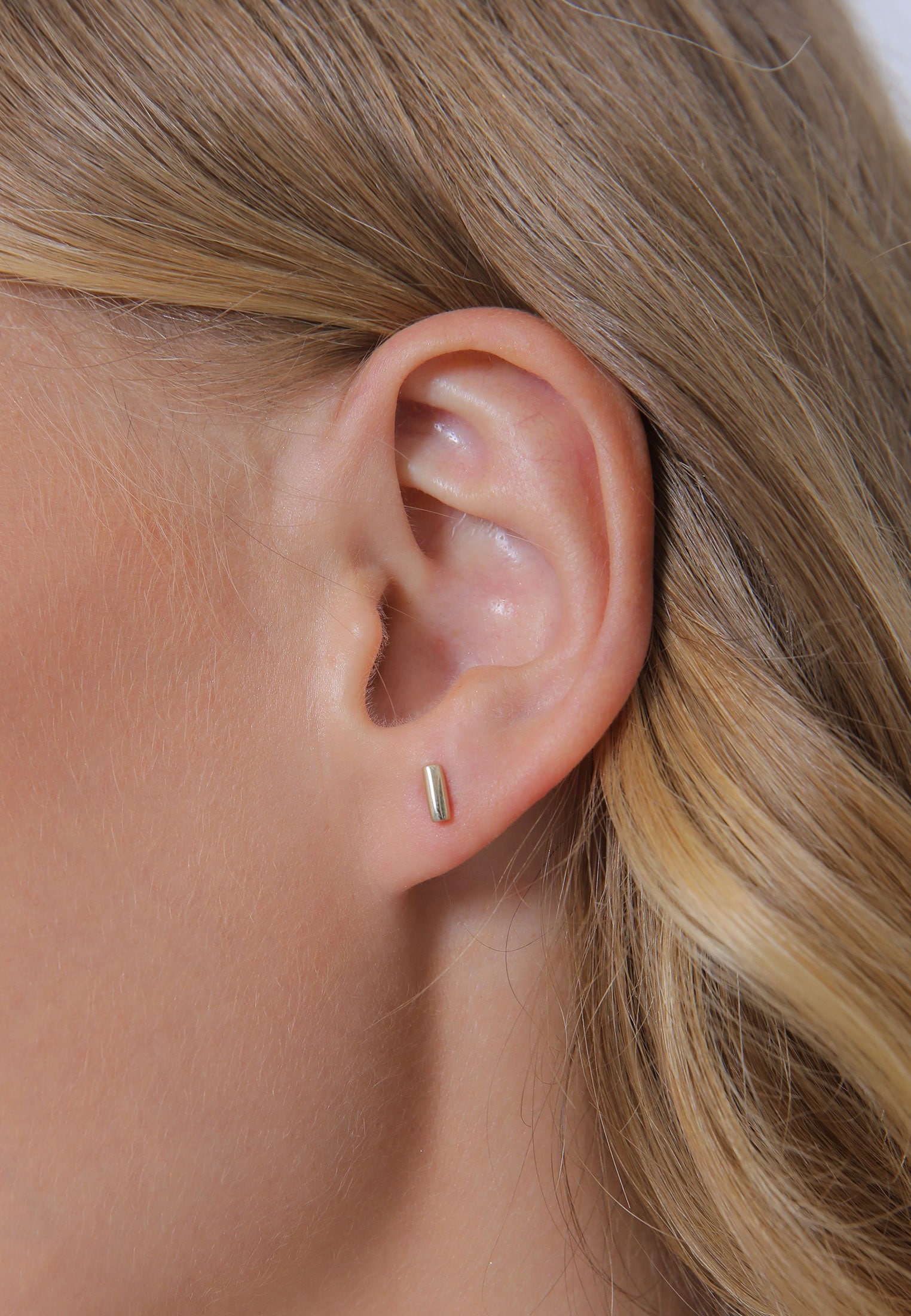 Elli Paar Ohrstecker »Earcuff Klemme Asymmetrisch Minimal Geo 925 Silber«