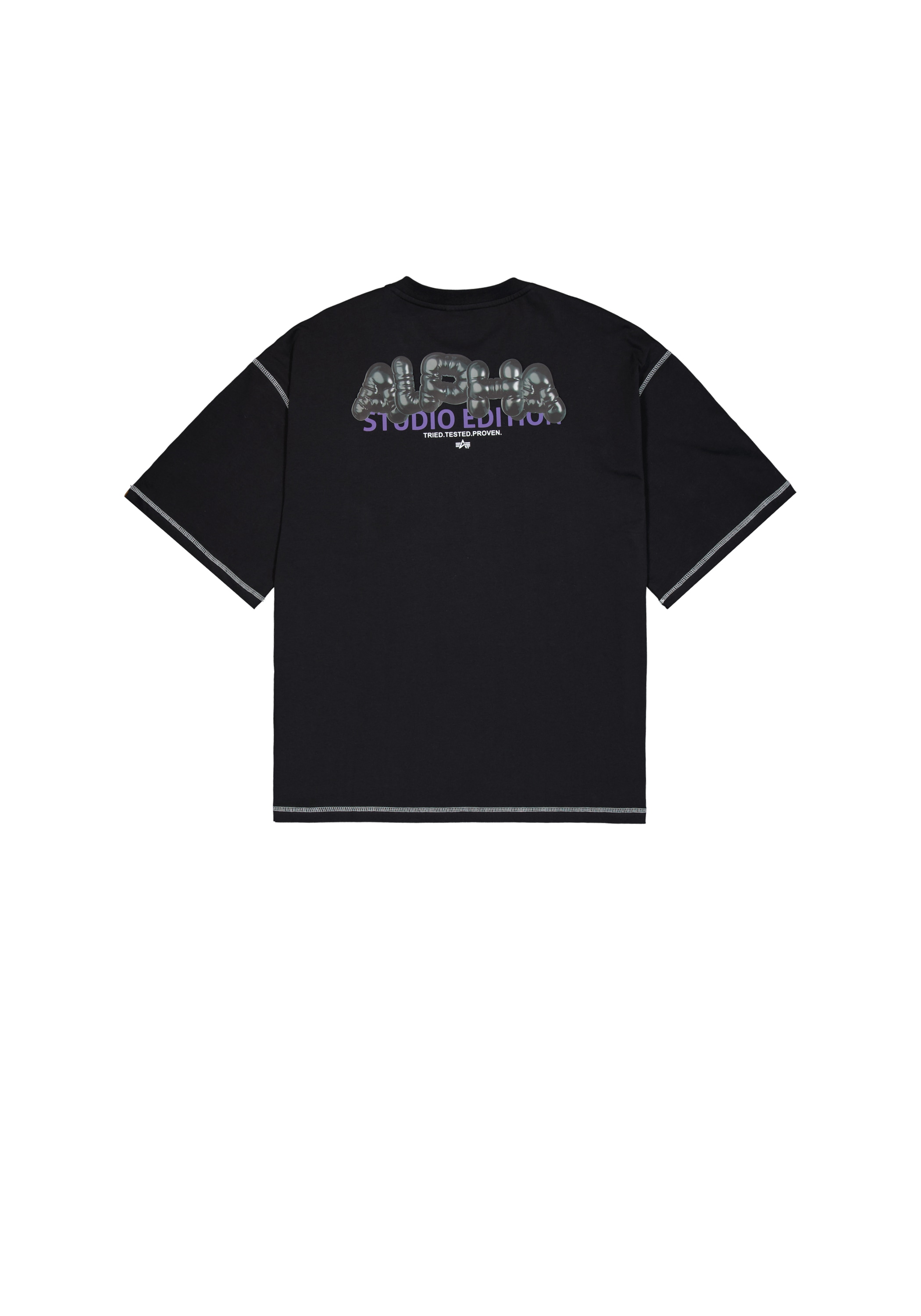 Alpha Industries T-Shirt »Alpha Industries Men - T-Shirts Studio Bubble Backprint T-Shirt«