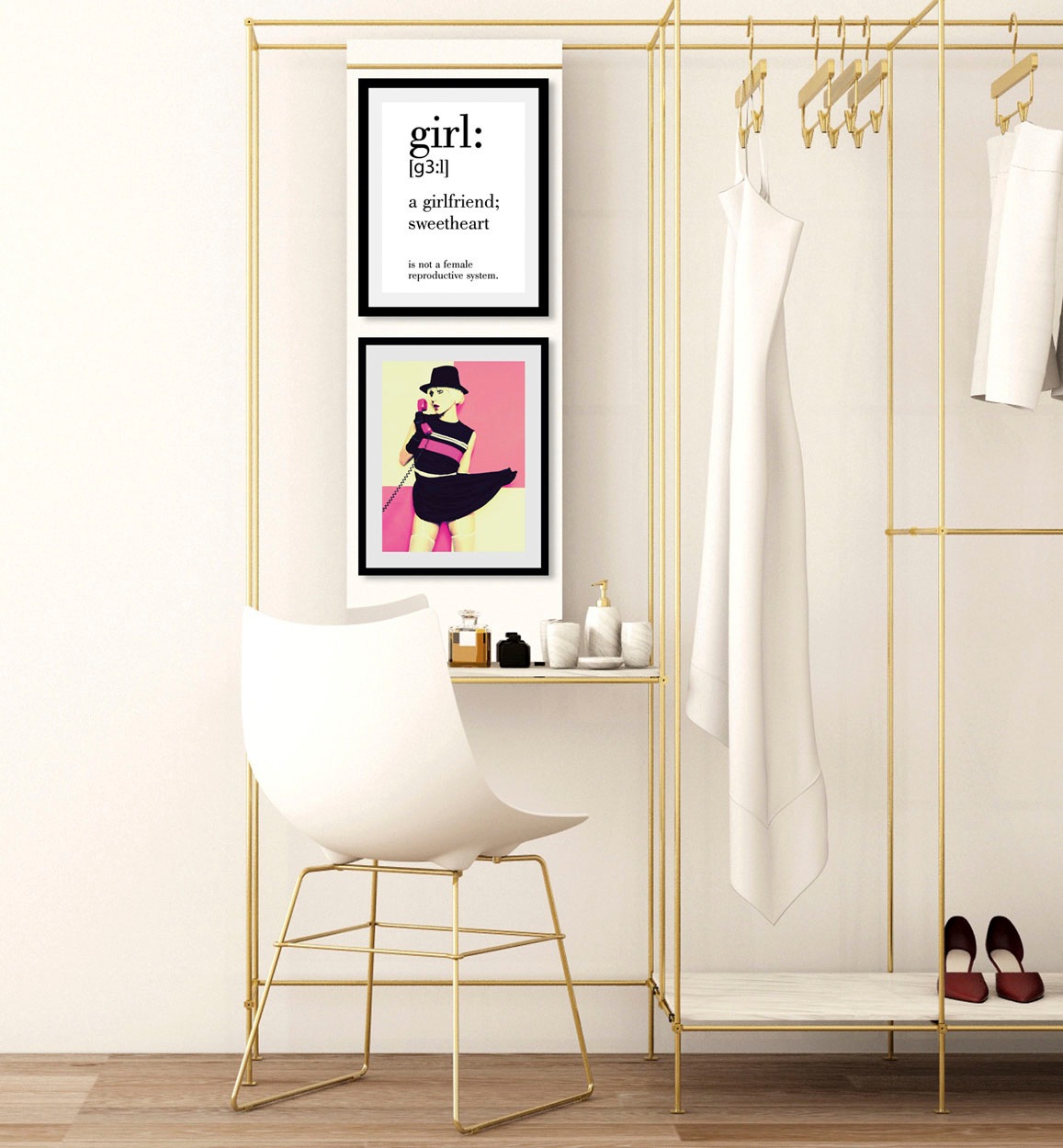 queence Bild »Call me Maybe« Art   Bilder von Frauen   Fashion   Frau   Kun günstig online kaufen