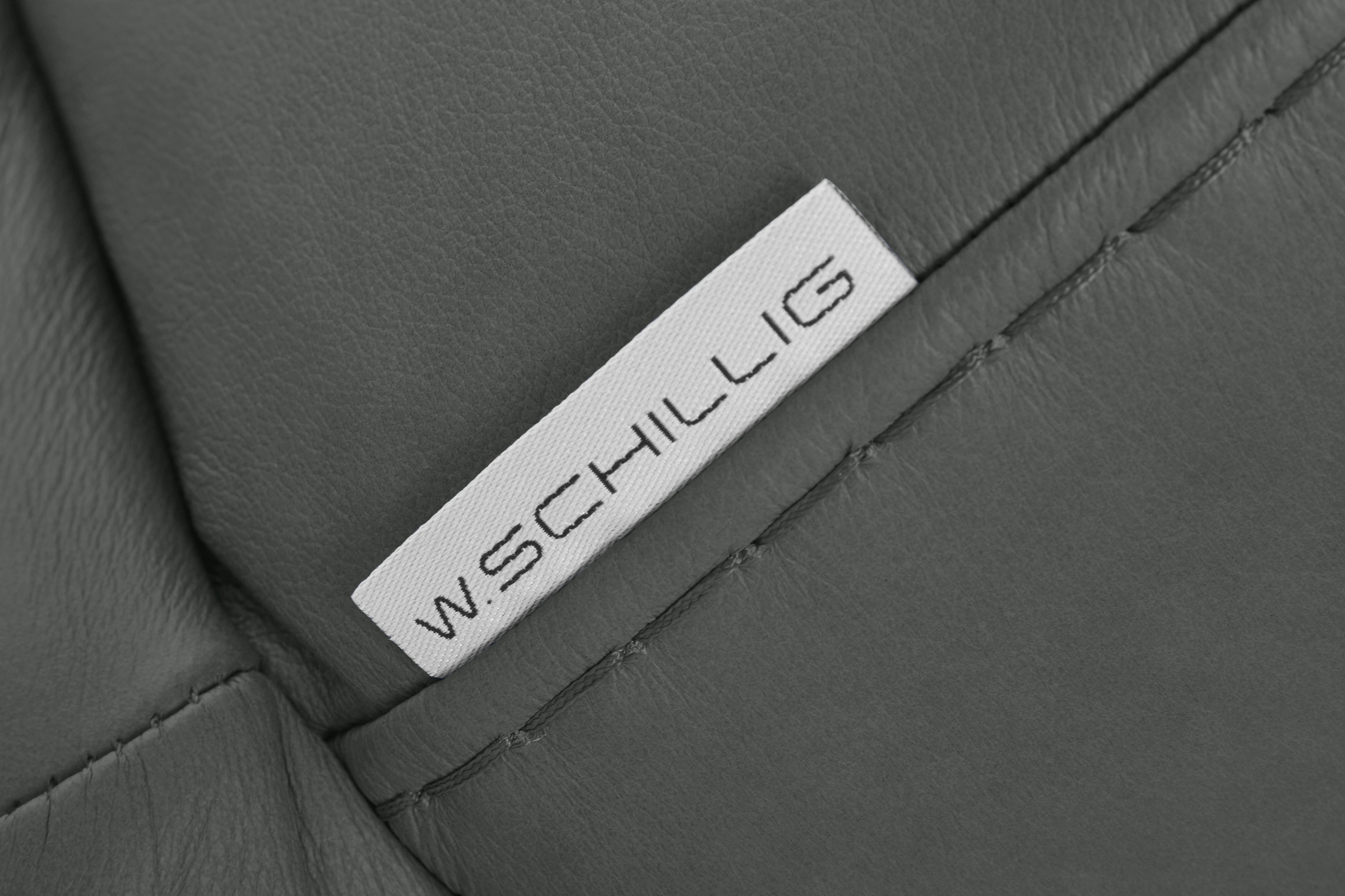 W.SCHILLIG 2,5-Sitzer »montanaa«, mit Metallfüßen in Silber matt, Breite 232 cm