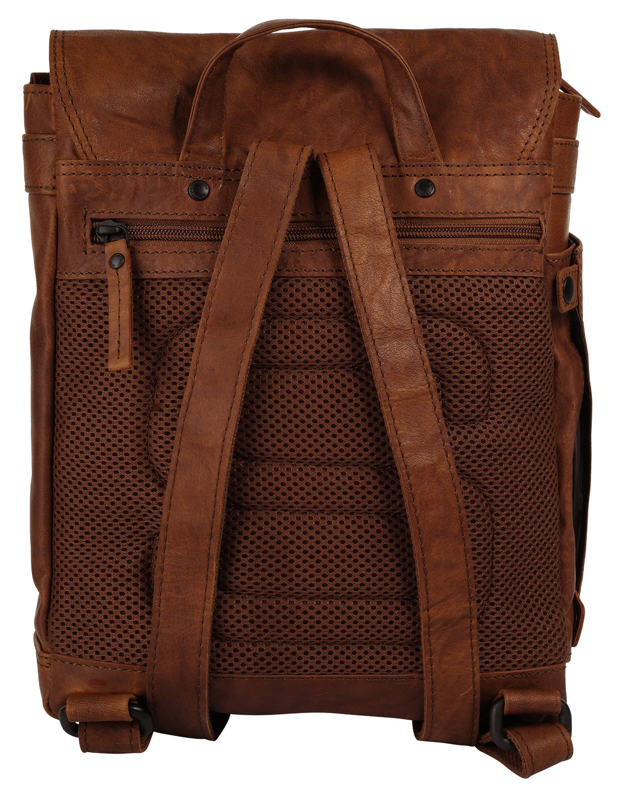 Spikes & Sparrow Laptoprucksack, echt Leder
