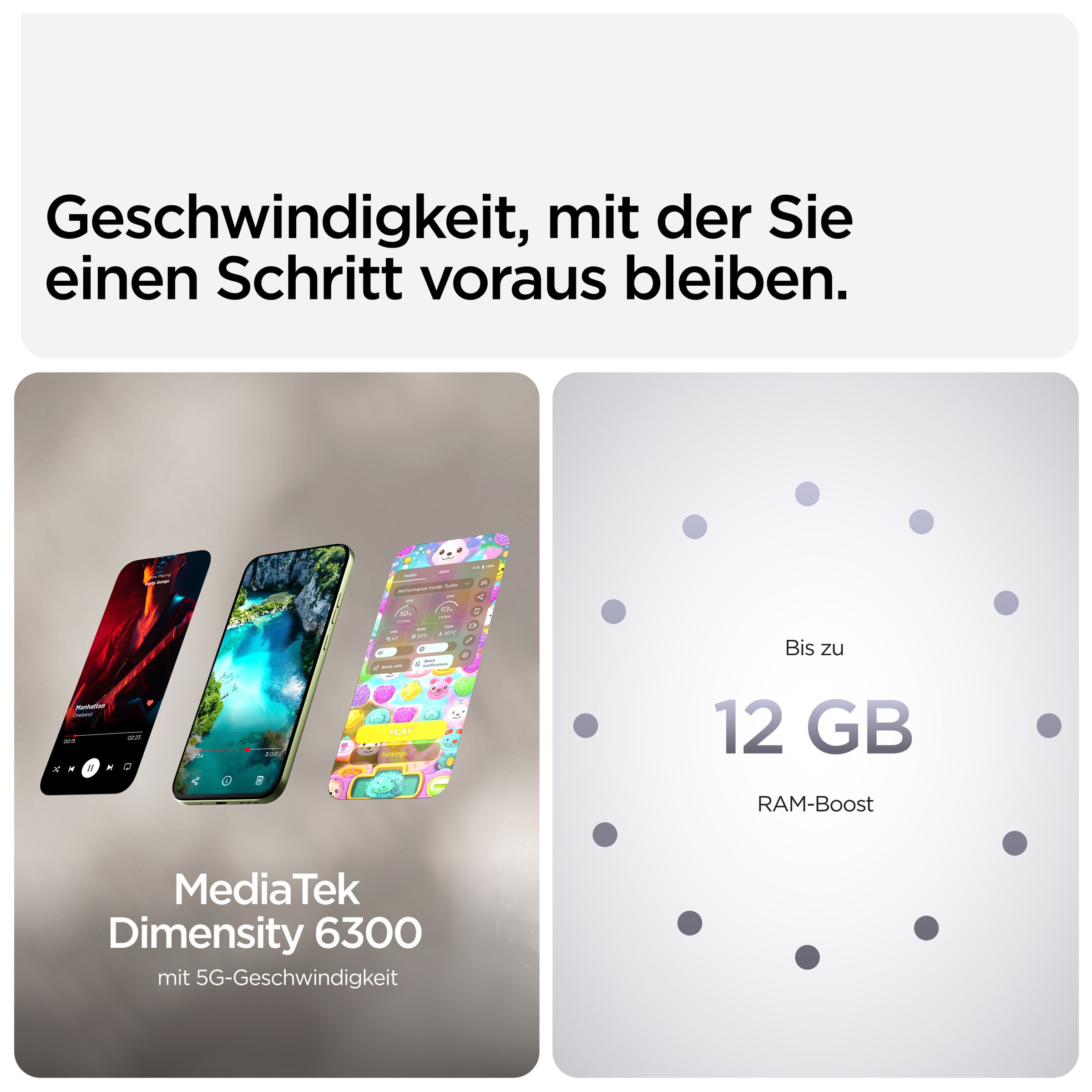 Motorola Smartphone »moto g67« PANTONE® Arctic Seal