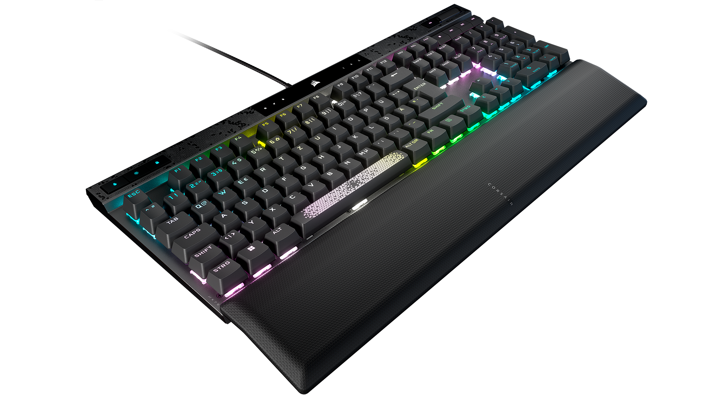 Corsair Gaming-Tastatur »K70 MAX RGB«, (Multimedia-Tasten), mit anpassbaren Magnetschaltern