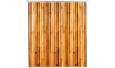 WENKO Duschvorhang »Bambusa«, Breite 180 cm, Höhe 200 cm kaufen