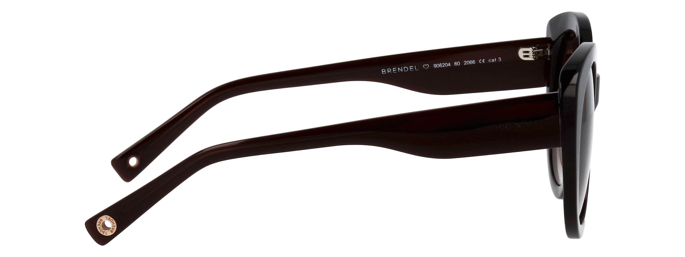 BRENDEL eyewear Sonnenbrille »Modell 906204« Form Feminin, Logoschriftzug auf Bügel, Kunststofffassung