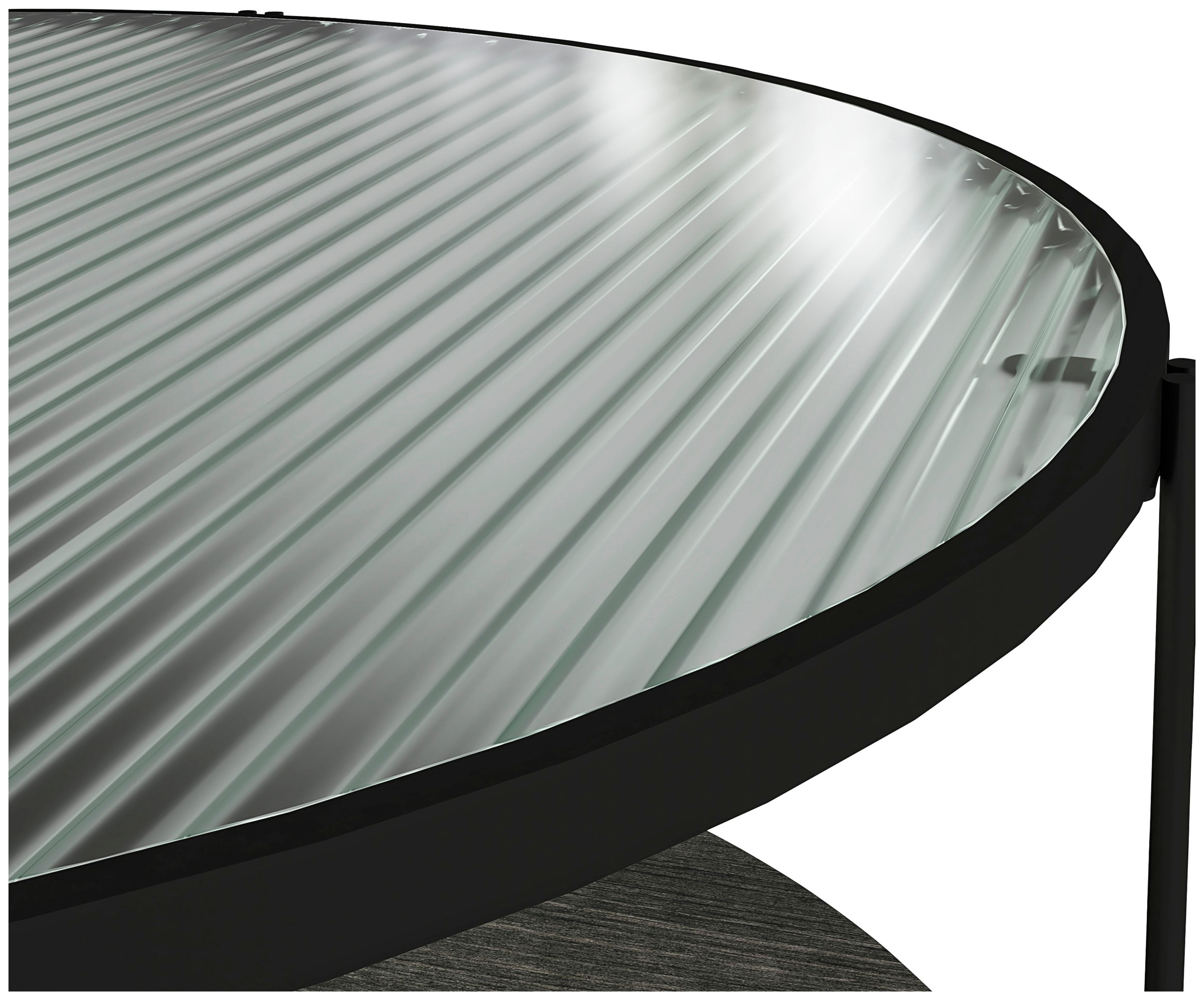 Dorel Home Couchtisch »Wainwright«, (1 St.), mit Tischplatte aus Glas, Ablageboden, Breite 81,5 cm, Höhe 45 cm