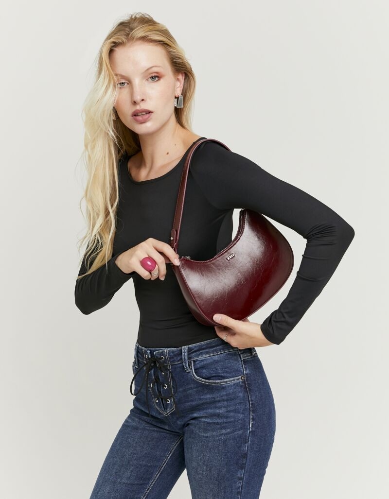 Tally Weijl Langarmbody »SBOPABOTIC« Materialmix, figurbetont