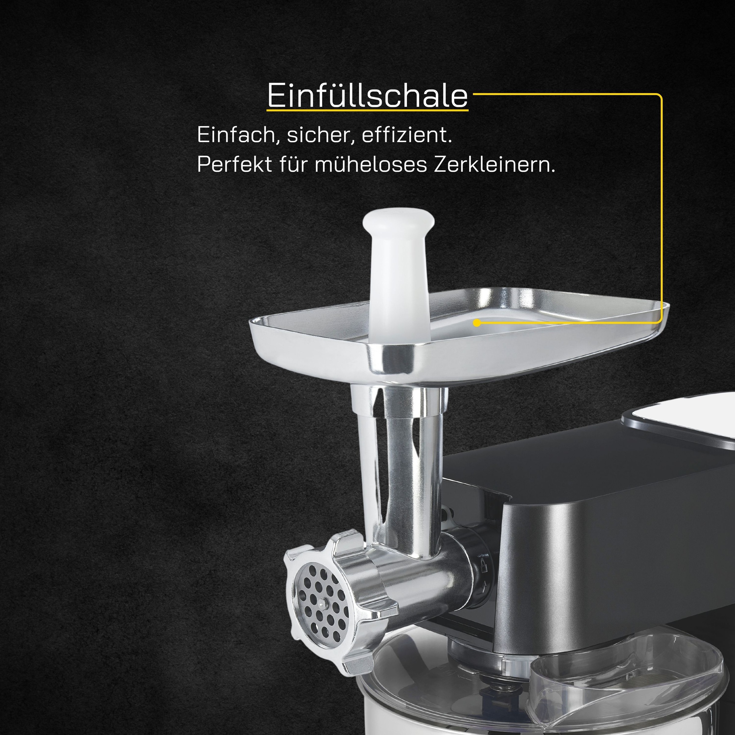 Gutfels Küchenmaschinen Zubehör-Set »FAKITCHEN 5010« Vielseitige Aufsätze – perfekte Ergebnisse für jede Zubereitung