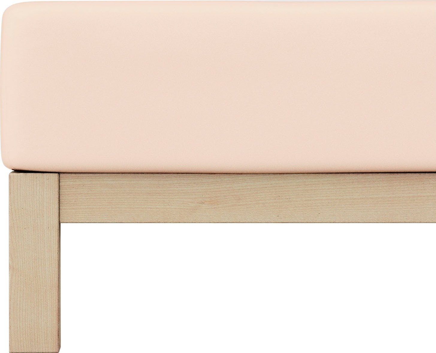 Schlafgut Spannbettlaken »PURE Bio-Baumwolle mit Elasthan, dehnbar blickdicht, straff, Bettlaken«, PREMIUM Laken für Matratzen bis 30cm Höhe, in 90x200, 140x200, 180x200
