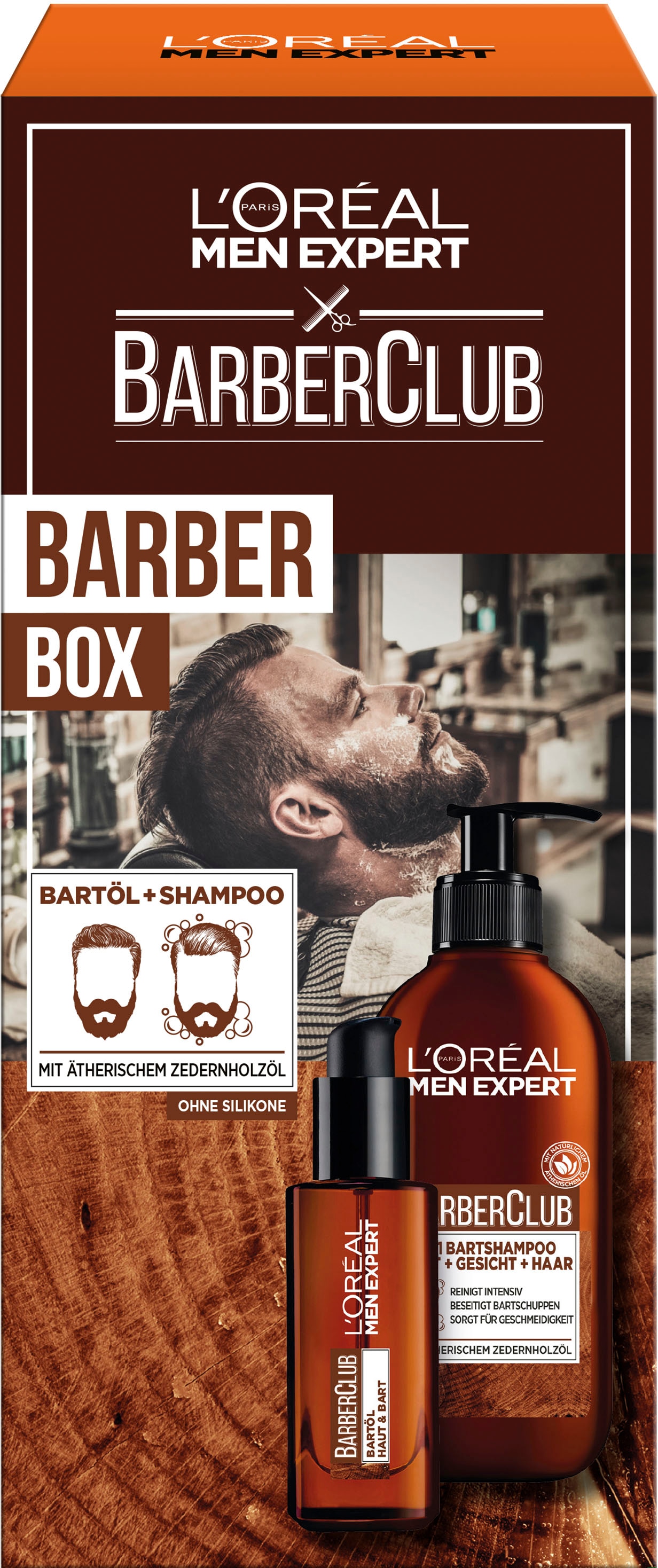 5. Bild von L'ORÉAL PARIS MEN EXPERT Gesichtsöl »L'Oréal Men Expert Bartpflege Set mit Bartöl«, besonders für das Gesicht geeignet