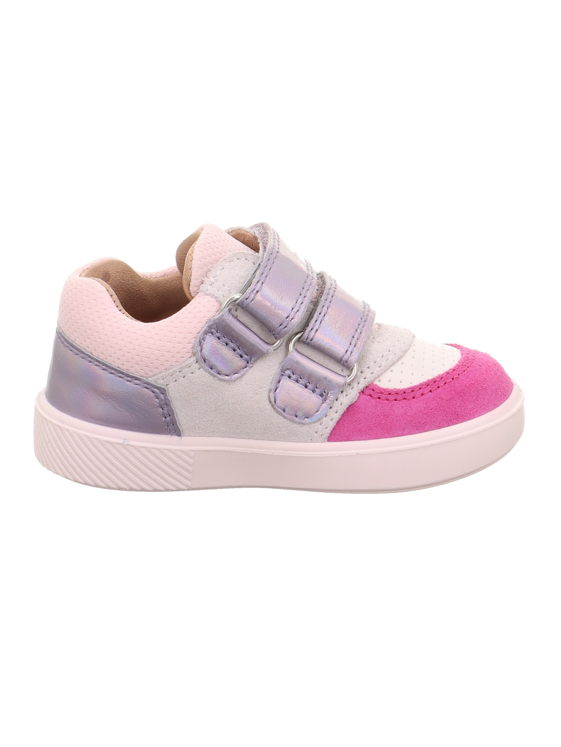 Superfit Klettschuh »SUPIES WMS: mittel«  Sneaker, Freizeitschuh im Retro Look, Größenschablone zum Download