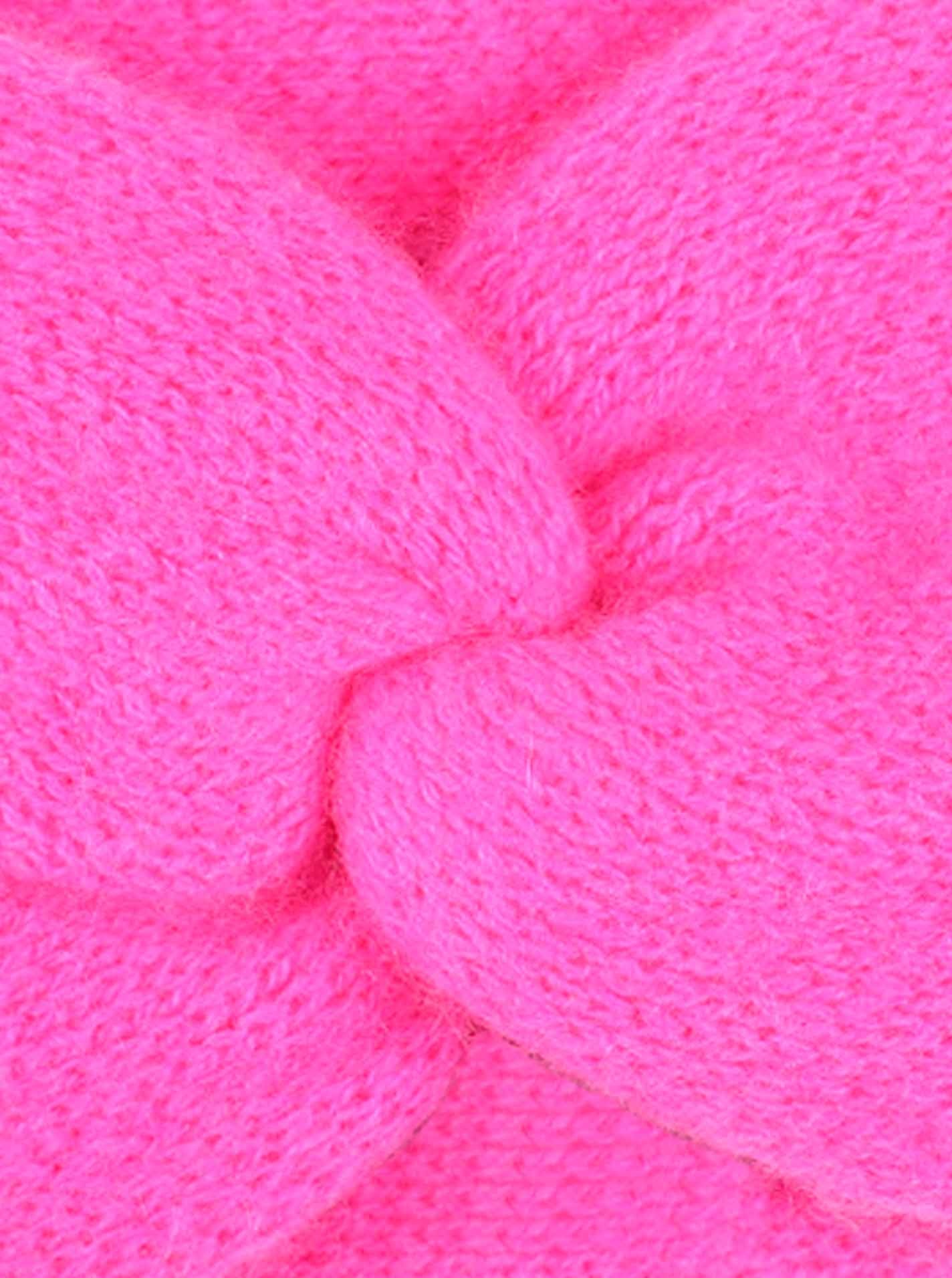 Zwillingsherz Stirnband »"Classic"« Knoten vorn, Cashmere, Feinstrick