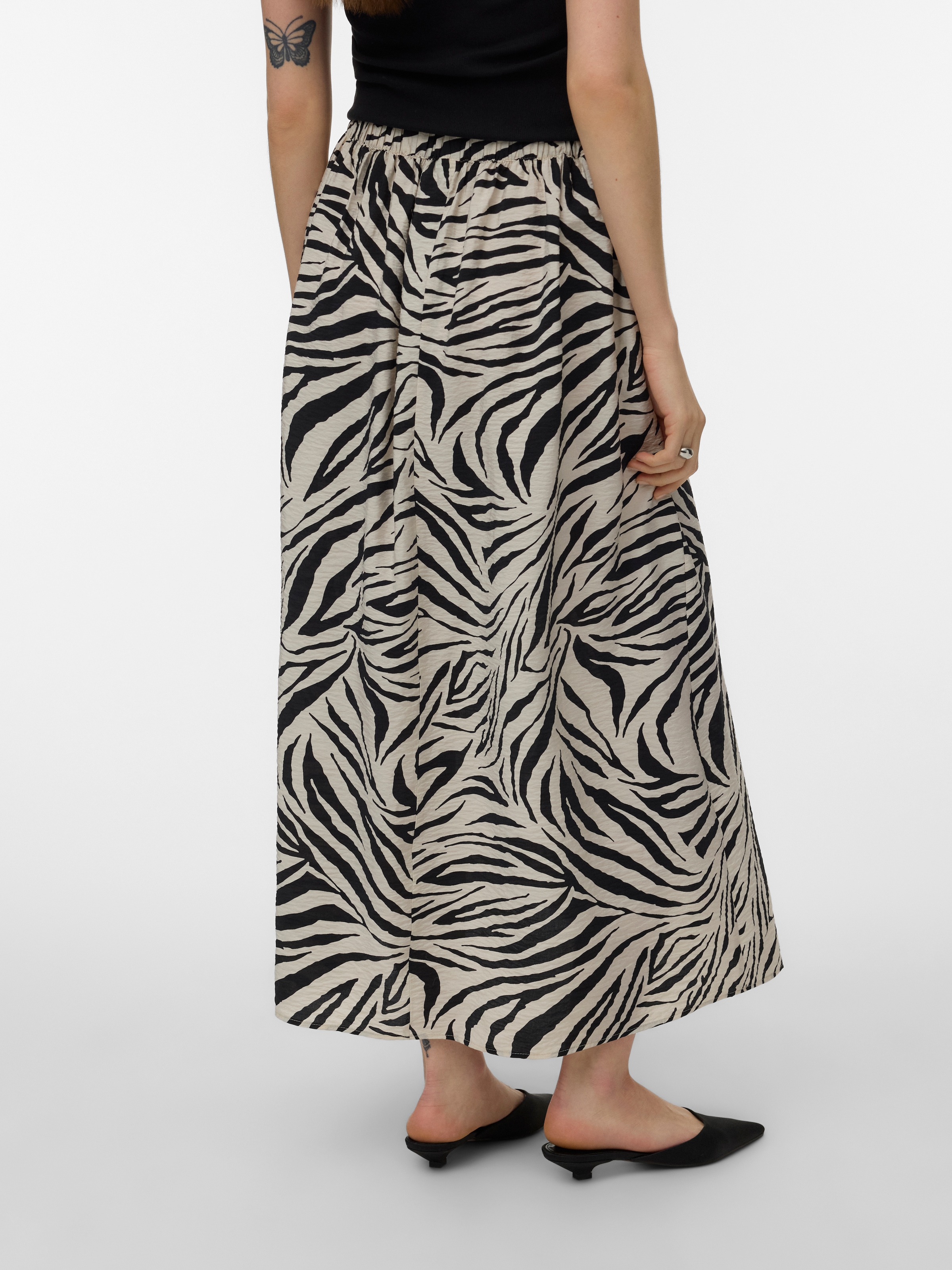 Vero Moda Maxirock »VMJOSIE VOLUME ANKLE SKIRT WVN GA« Viskosemischung