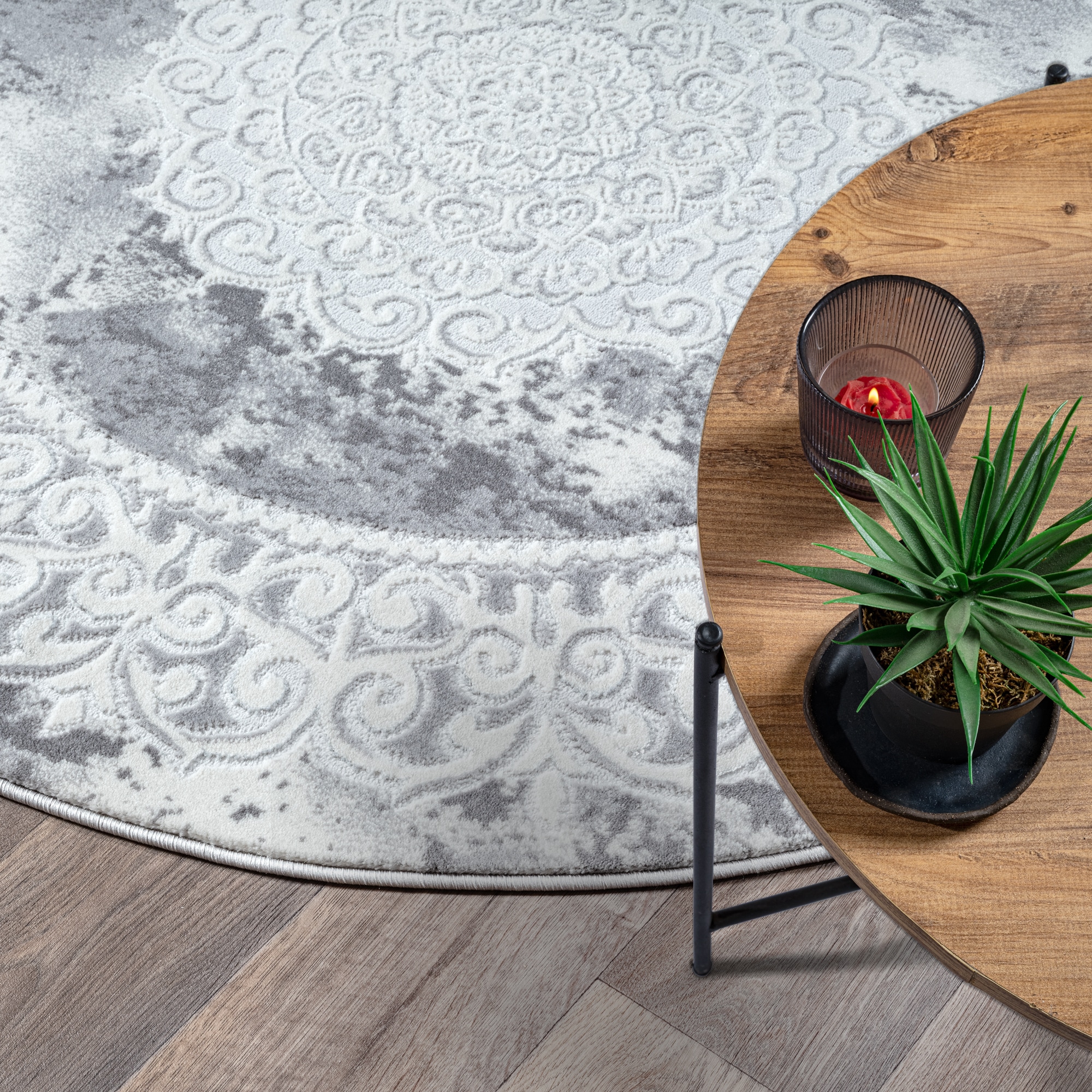 Sanat Teppich »Harmony 3205« rund 12 mm Höhe Wohnzimmer, Orient Optik, Kurzflor, Schlafzimmer, auch als Läufer